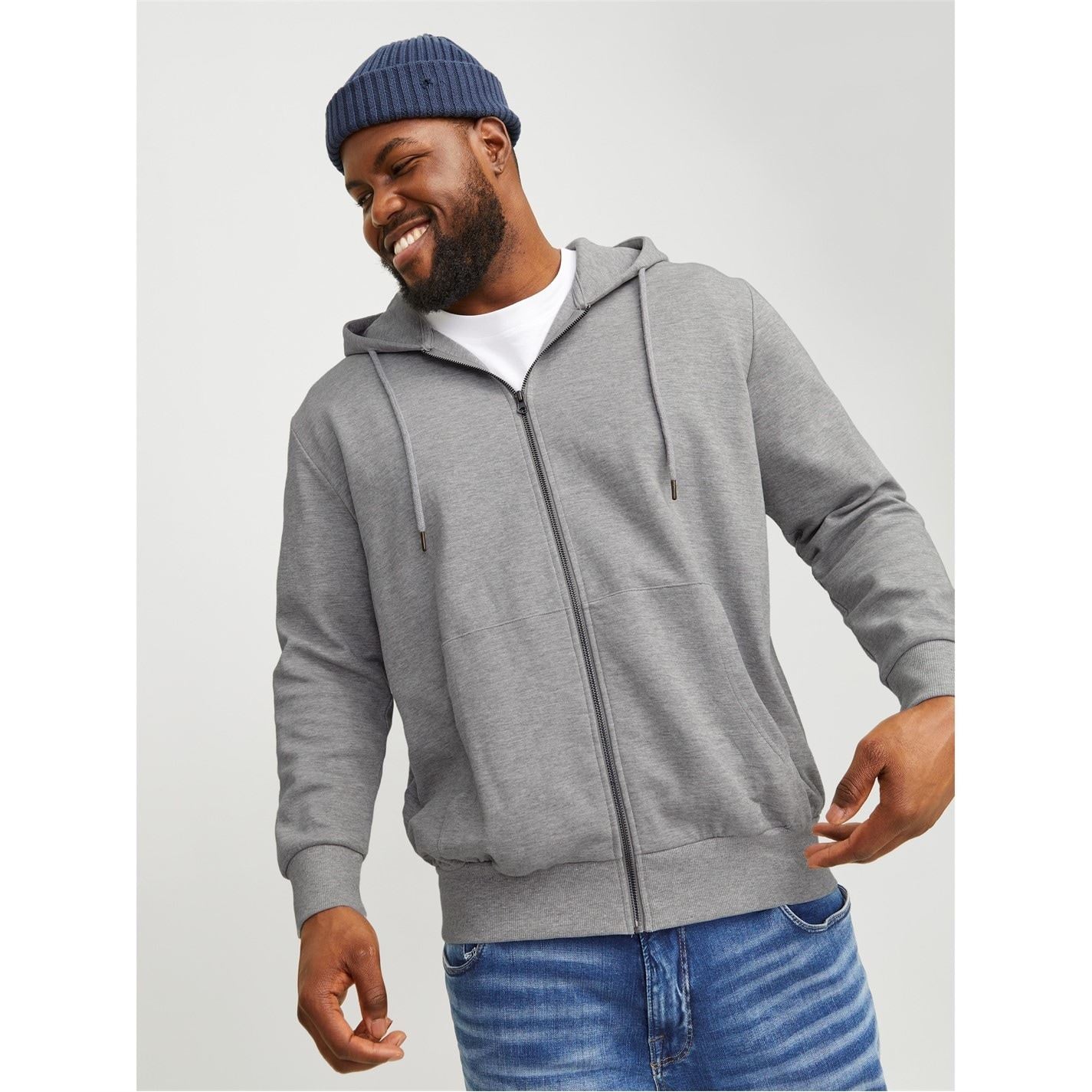 Jack and Jones Regular Fit Hooded Neck Sweatshirt
