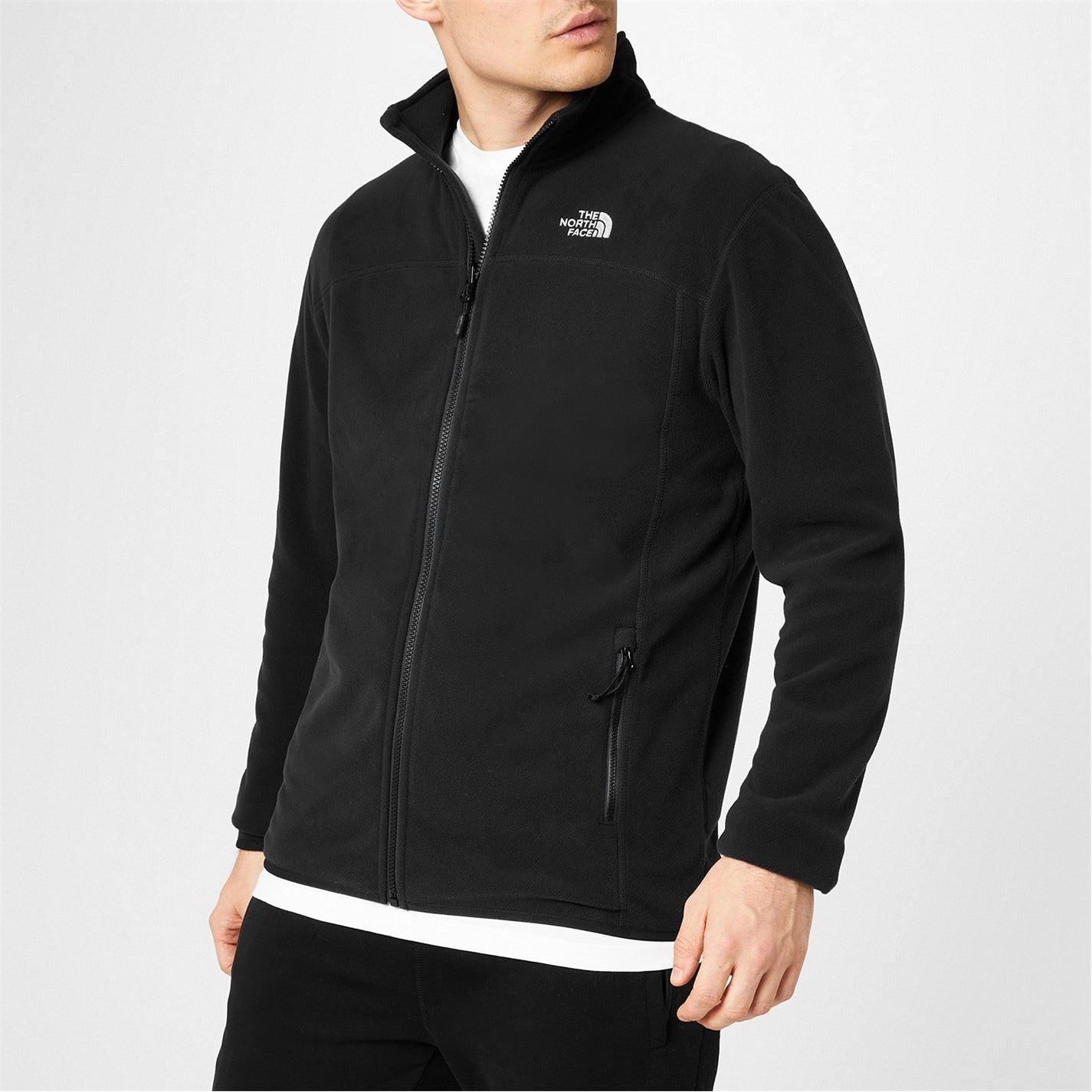 The North Face Mens 100 Glacier Full Zip Fleece