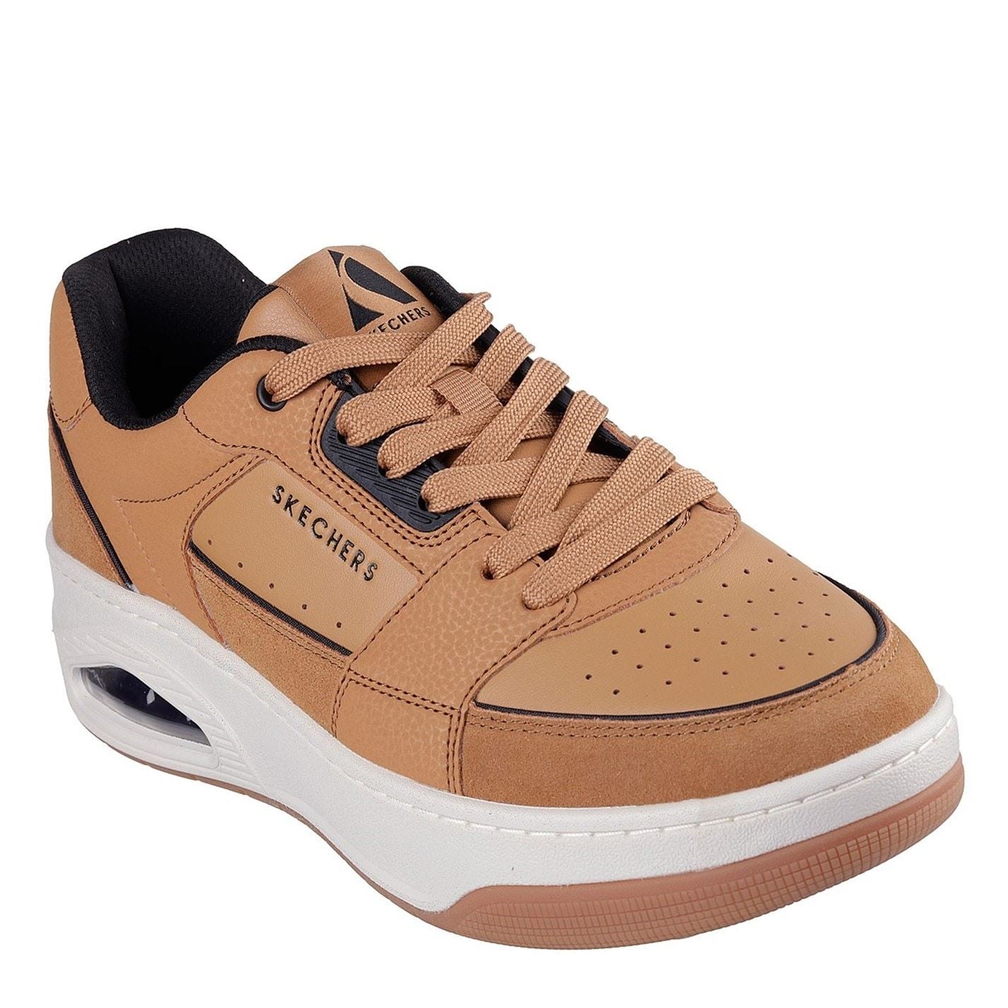 Skechers Court Overlay Suede Low Top Sneakers