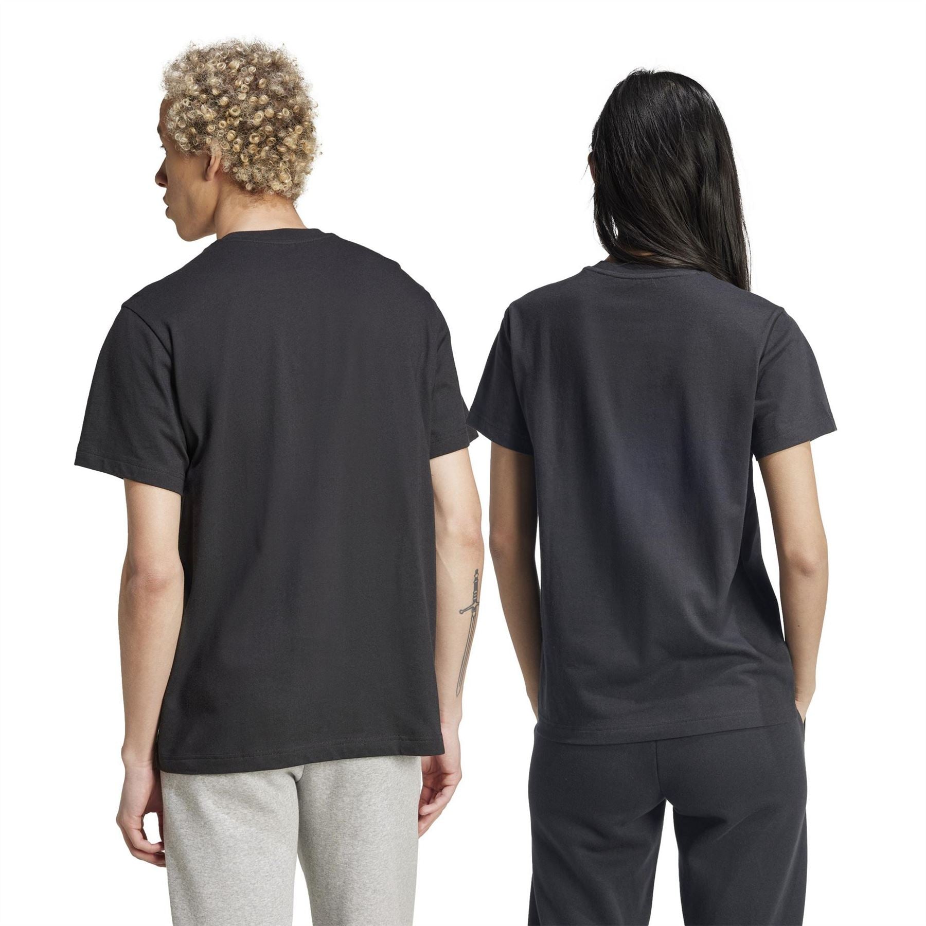 adidas Paris Bold Logo Crew Neck Short Sleeve Jersey T-Shirt