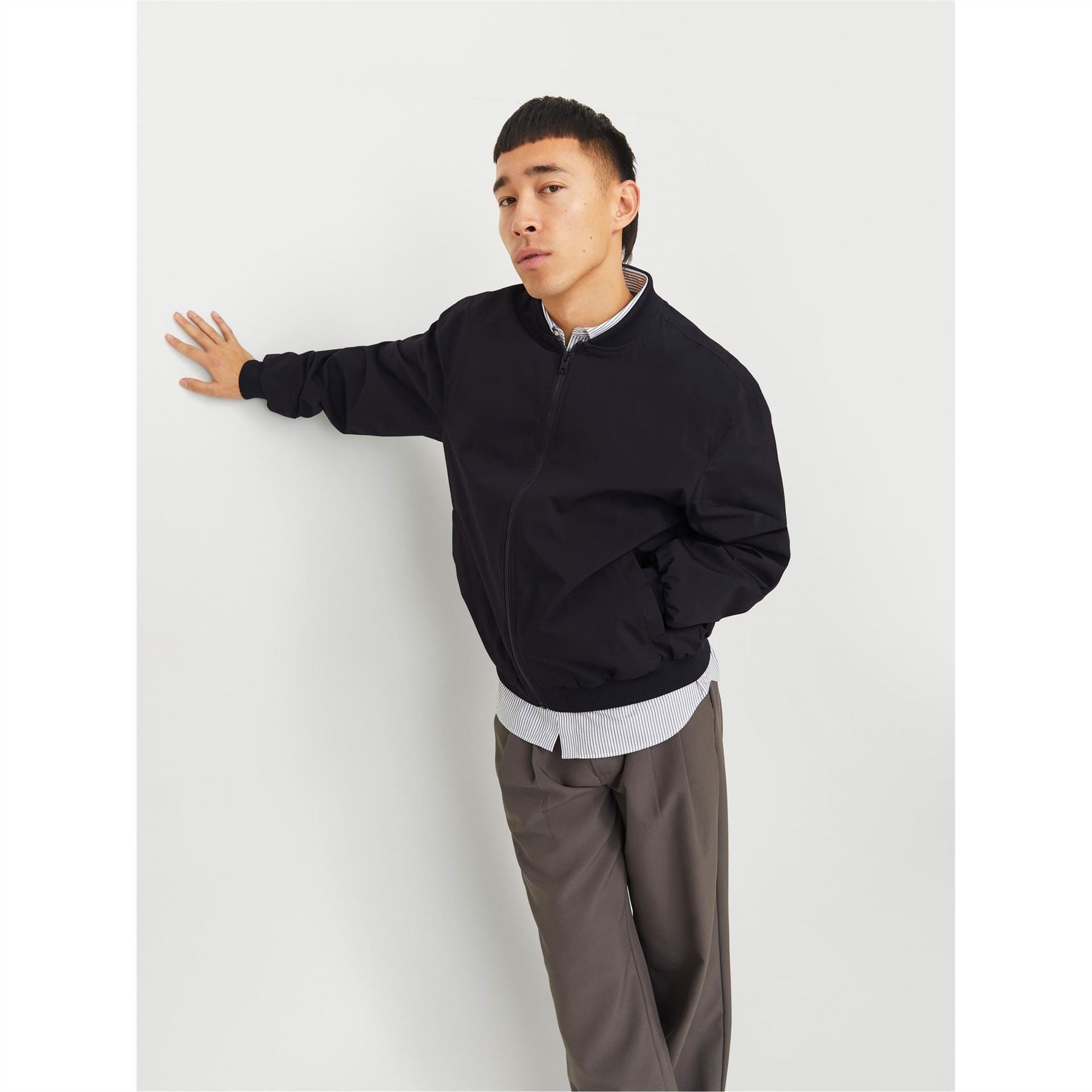 Jack and Jones Mens Bomber Jacket
