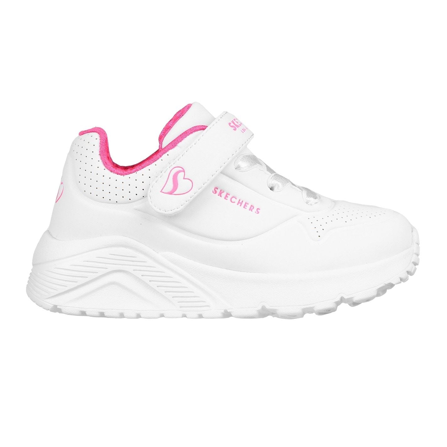Skechers Gore  And  Strap Fashion Embossed Sneak Low Top Trainers Girls