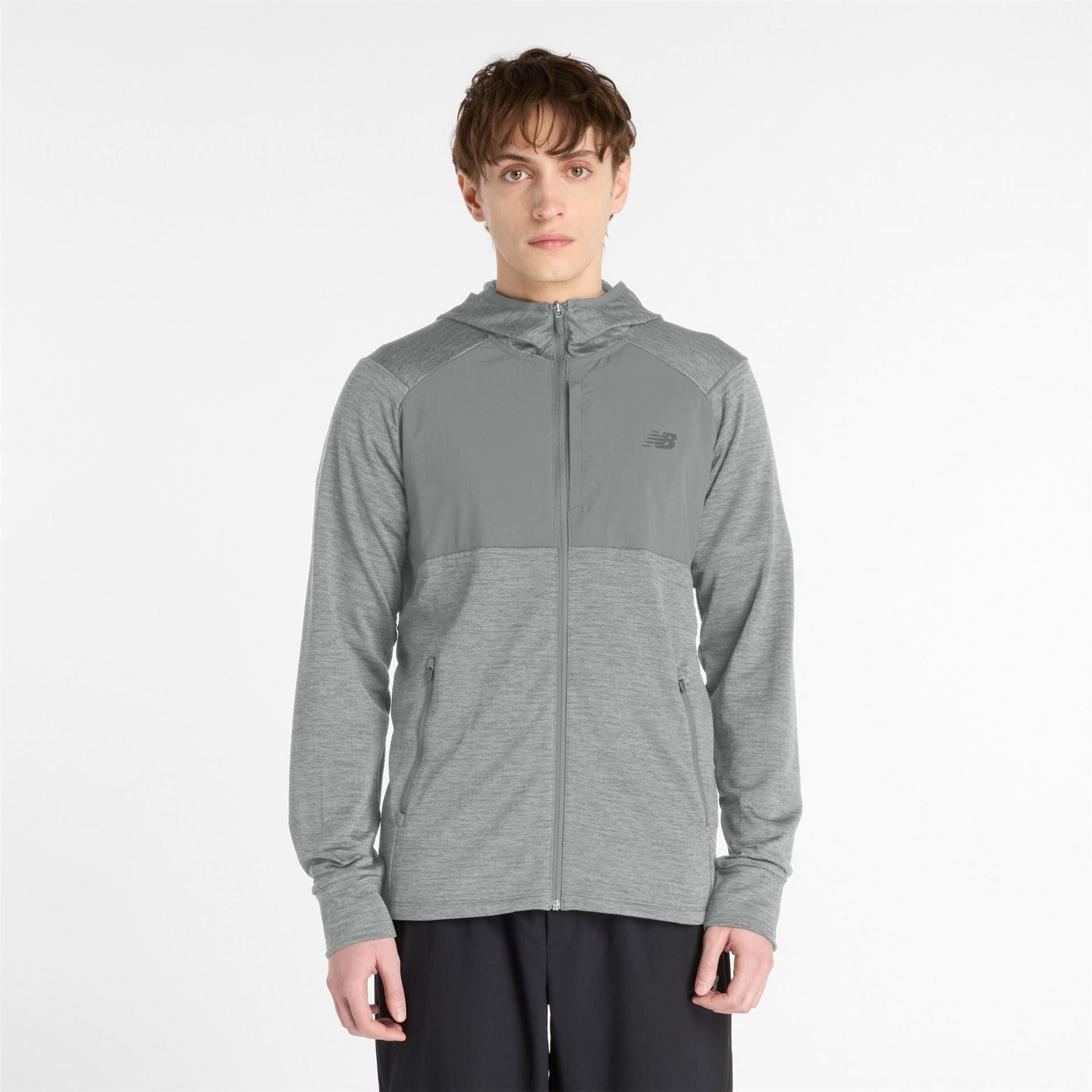 New Balance Balance Ht Grd FulL-Zip Athlgrey Ag xl