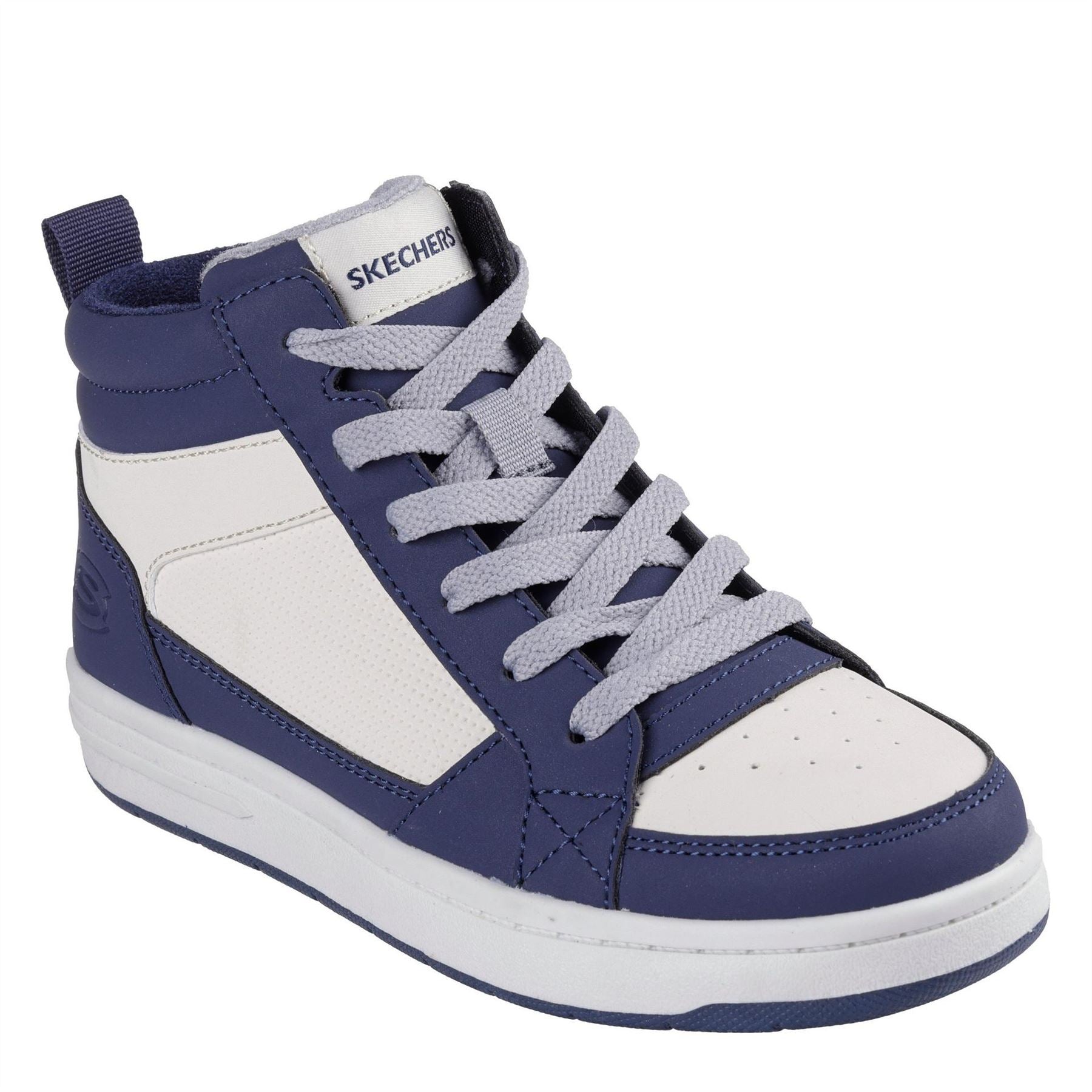 Skechers Up Fleece Lined High Top W Zip High Top Trainers Unisex Kids