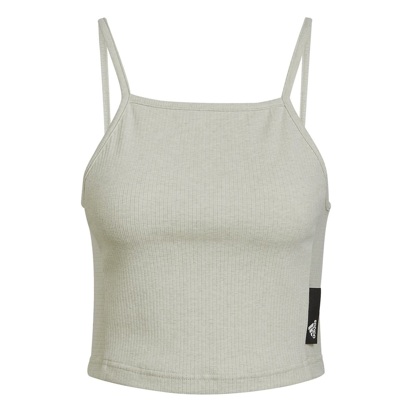 adidas Womens Studio Lounge Rib Tank Top