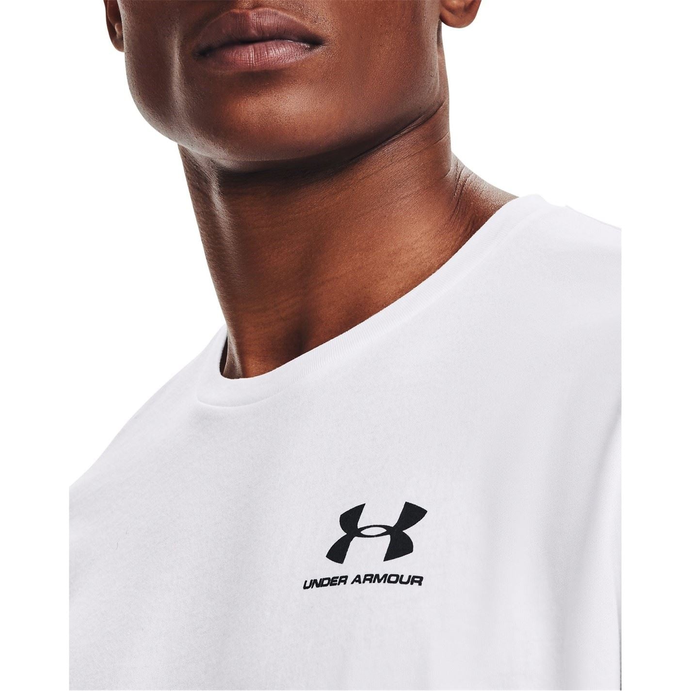 Under Armour Mens Armour Ua Left Chest Logo Short Sleeve