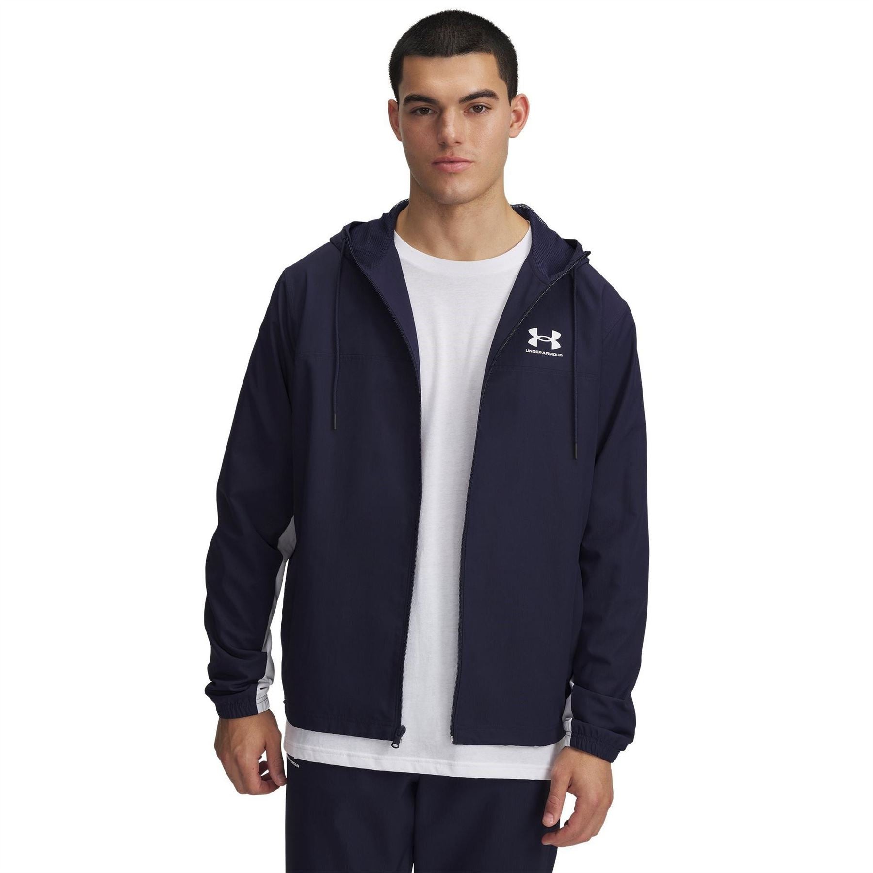 Under Armour  Sportstyle Water Resistant Wind Resistant Long Sleeve Windbreaker