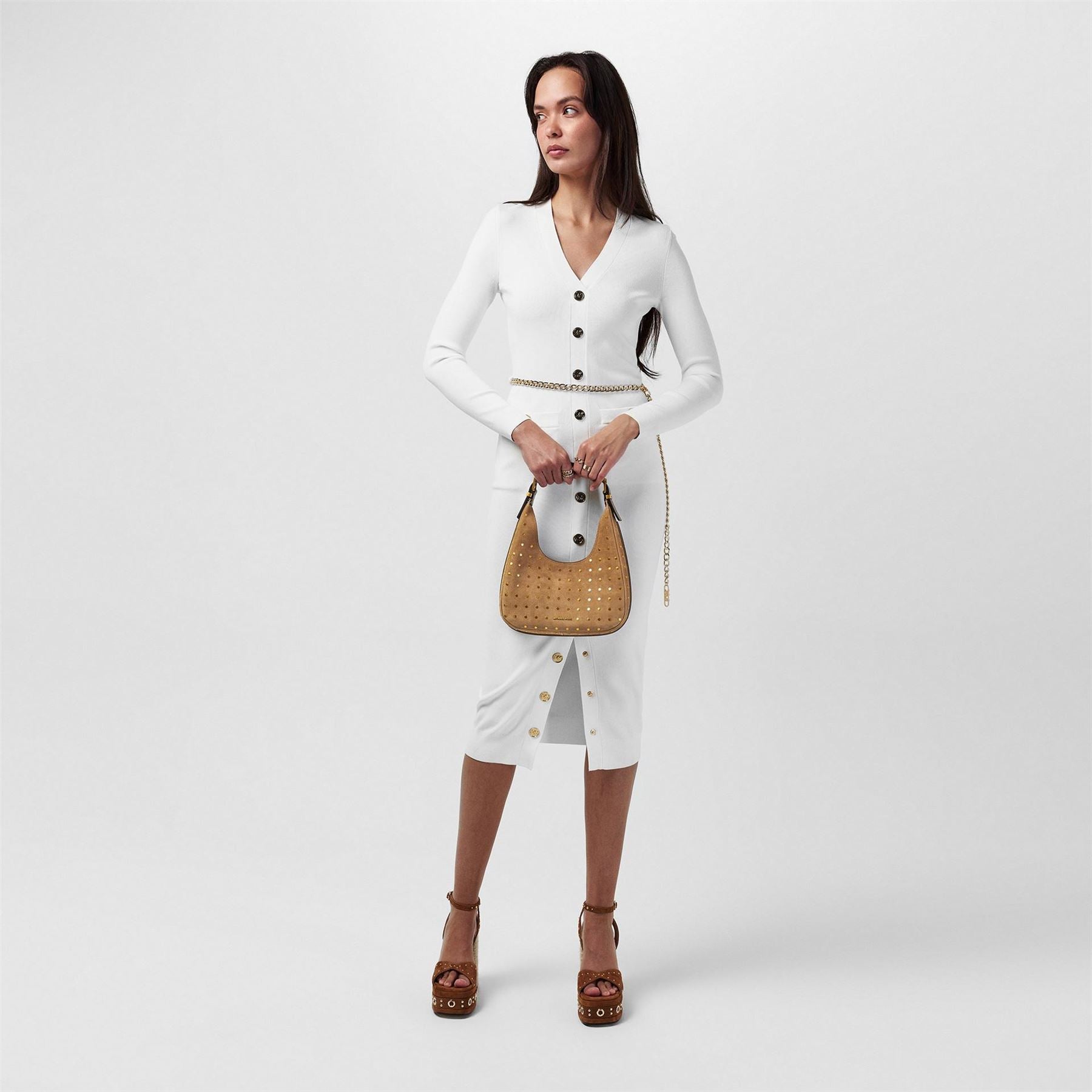 MICHAEL Michael Kors Nolita Leather Hobo Bag