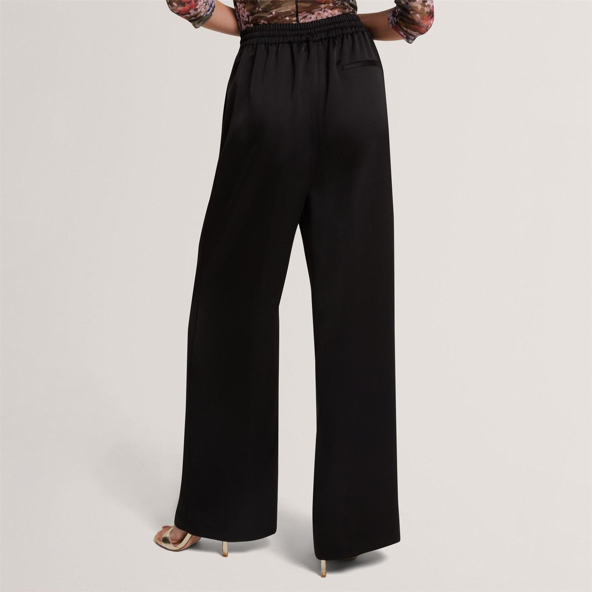 Ted Baker Satin Wide Leg Trouser