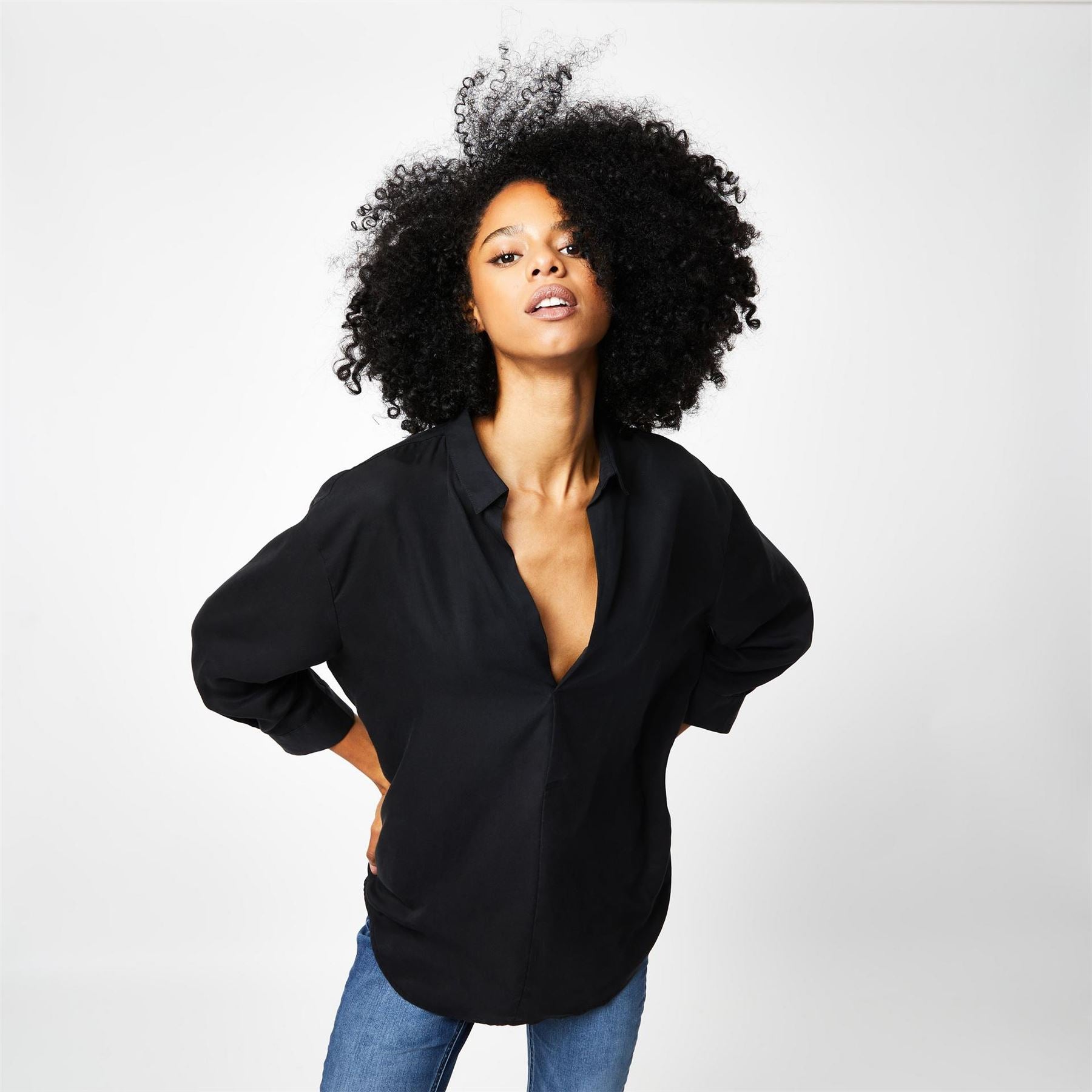 Jack Wills Southcote V Neck Blouse