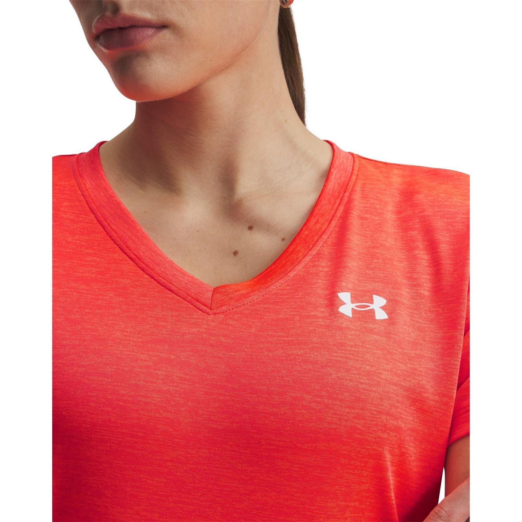 Under Armour Womens Armour Tech™ V Neck Short Sleeve