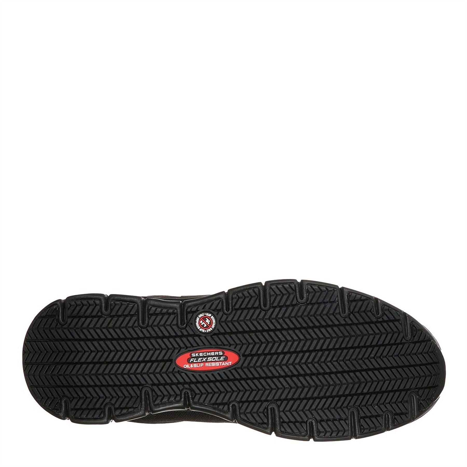 Skechers Jixie Alloy Toe Work Trainers Ladies
