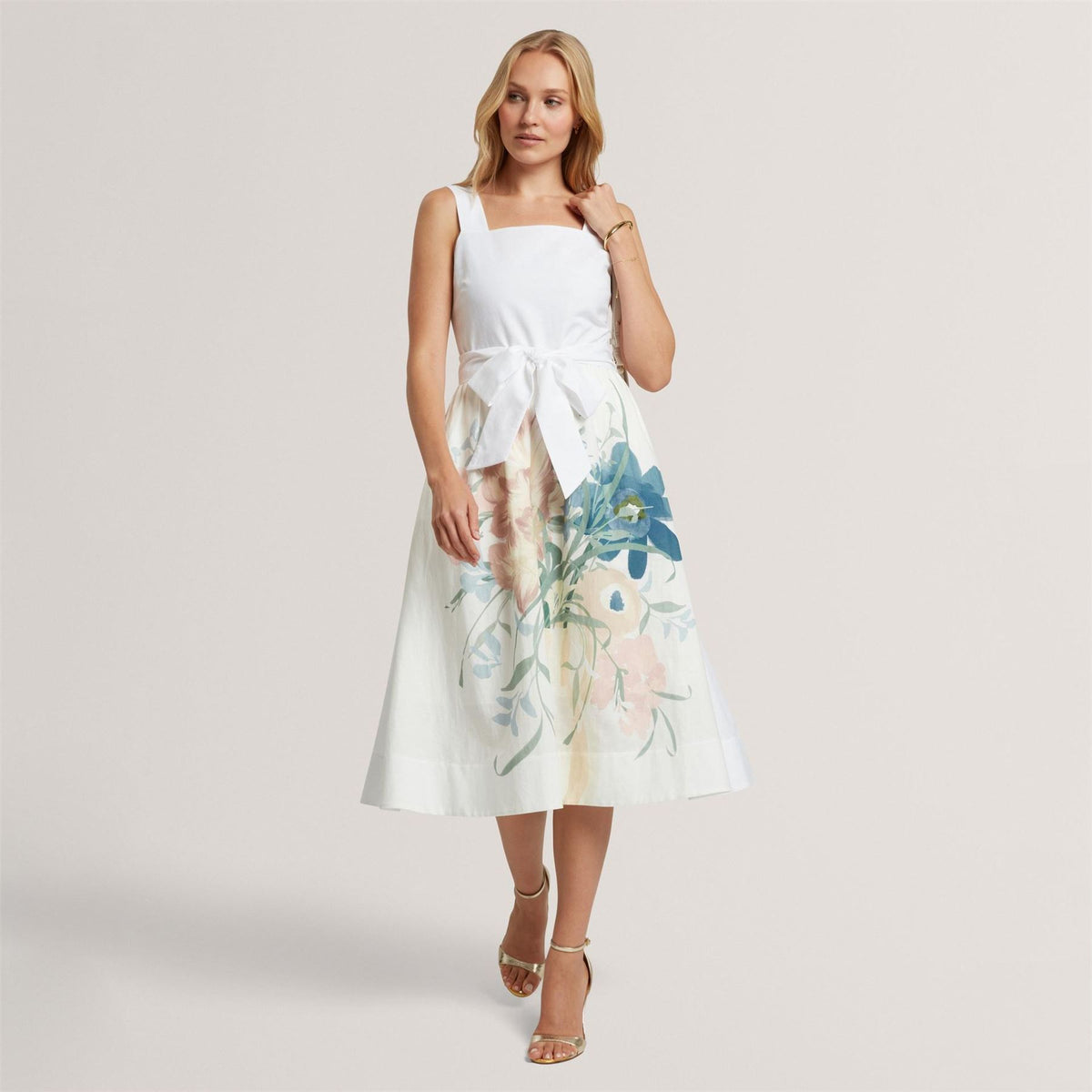 Ted Baker Baker Tie Waist Sundress