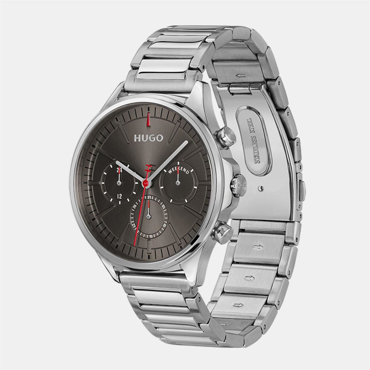 Hugo HUGO #SMASH MULTI with Stainless Steel Bracelet