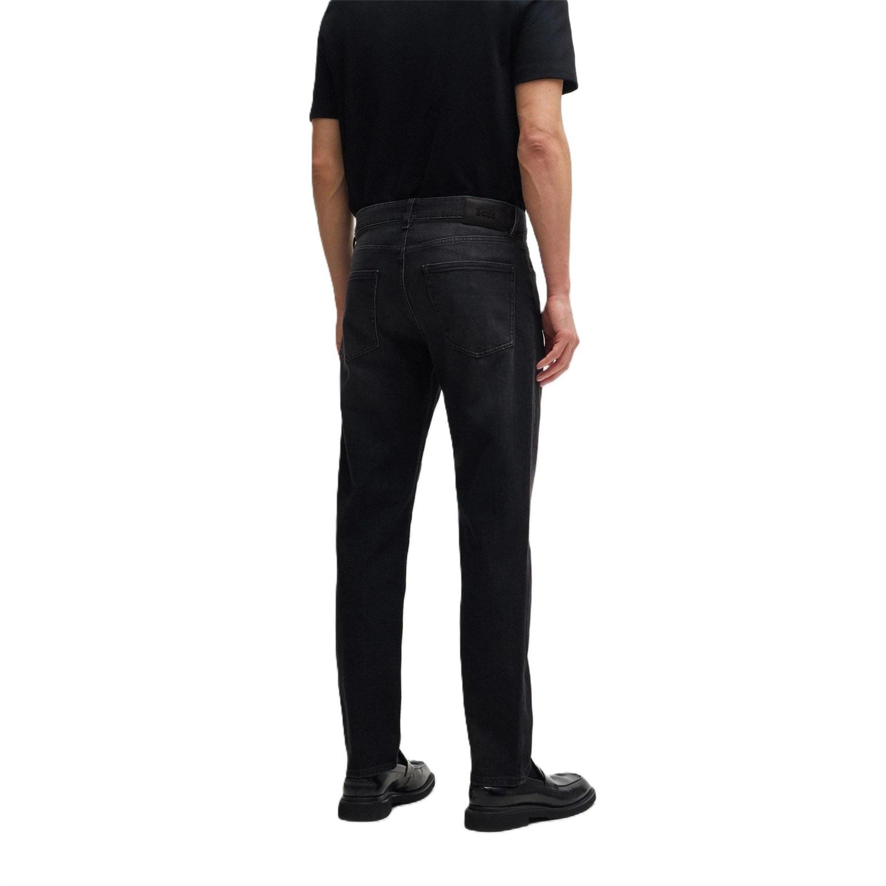 Boss Mid Rise Slim Fit Five Pocket Jeans