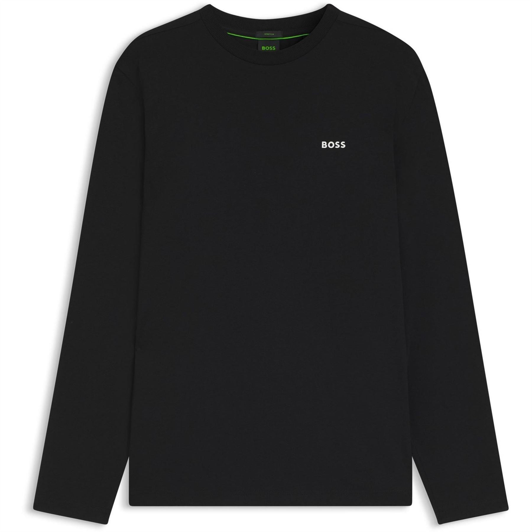 Boss Green Long Sleeve T-Shirt With Iconic Logo Detail