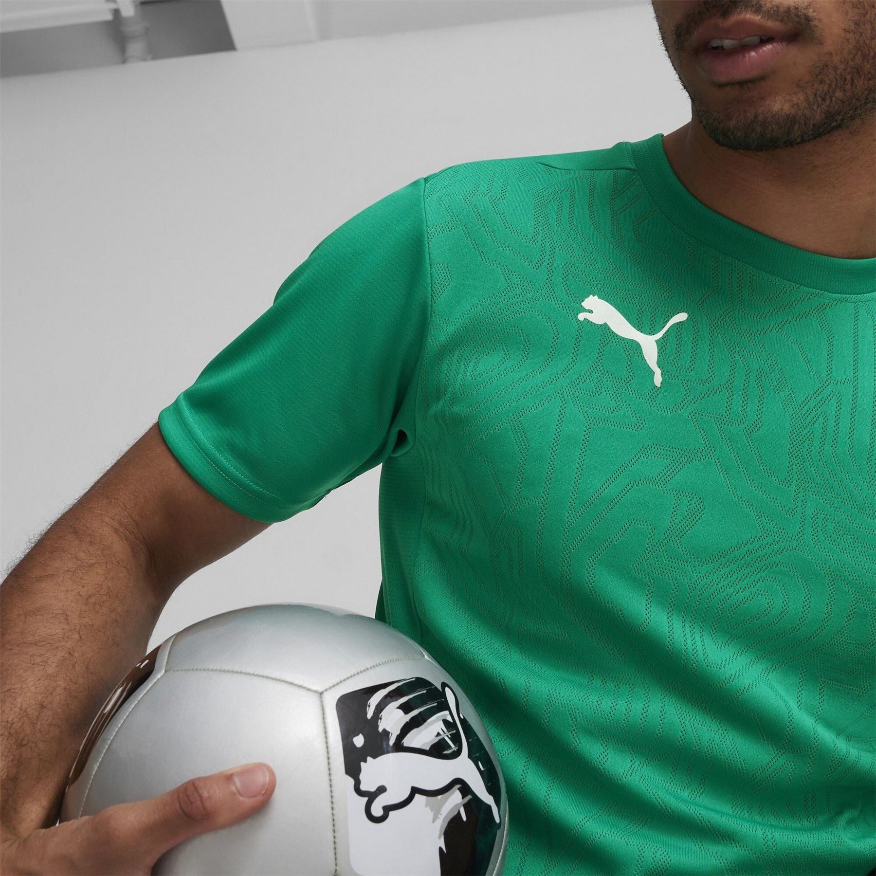 Puma Teamfinal Training Short Sleeve Performance T-Shirt
