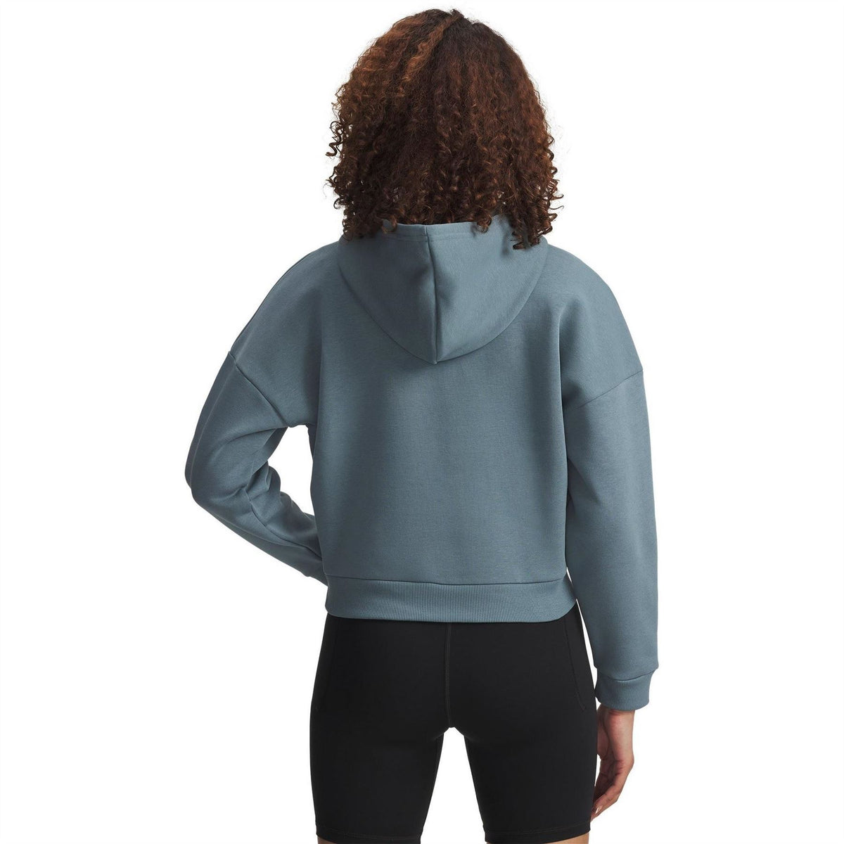 Under Armour UA Rival Relaxed Fit Drop Shoulder Hooded Neck Long Sleeve Sweatshirt