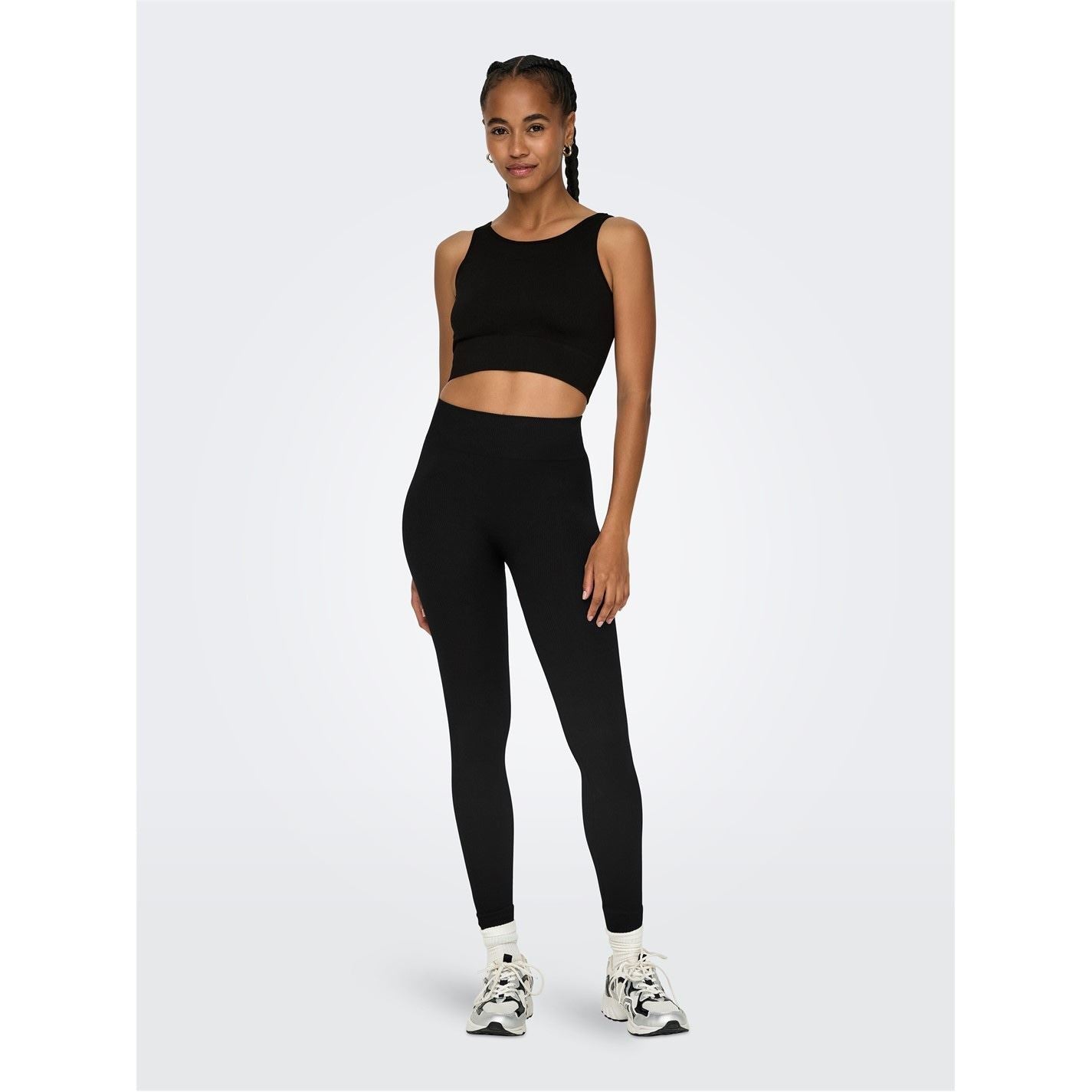 Only Play Seamless Short Training Crop Top