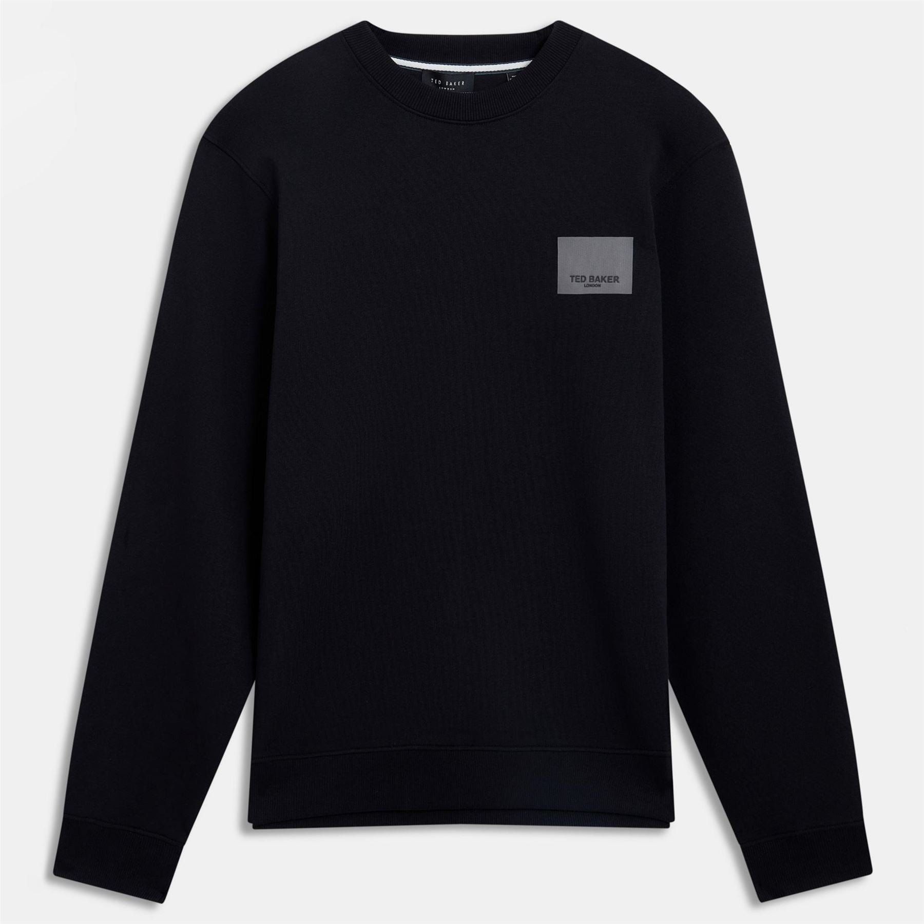Ted Baker Baker Ls Logo Patch Sweatshirt