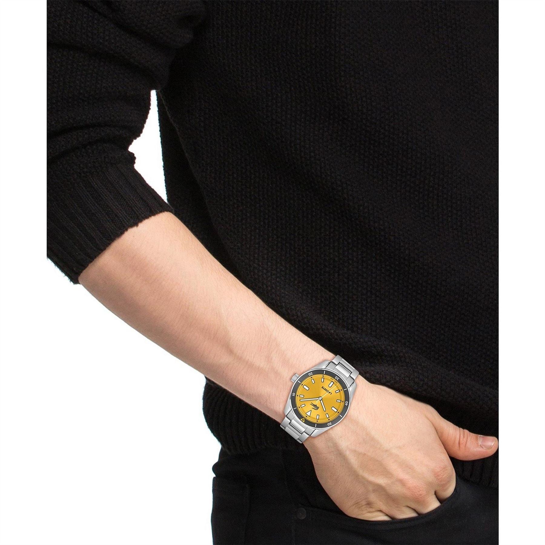 Lacoste Watches Mens Boston 39mm 3 Hands Watch