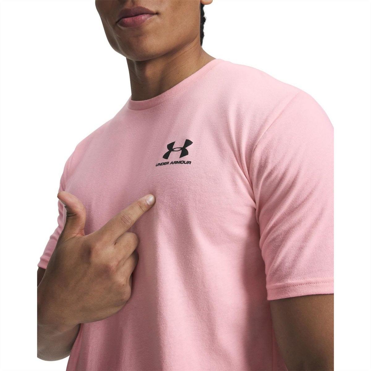 Under Armour Mens Armour Ua Left Chest Logo Short Sleeve