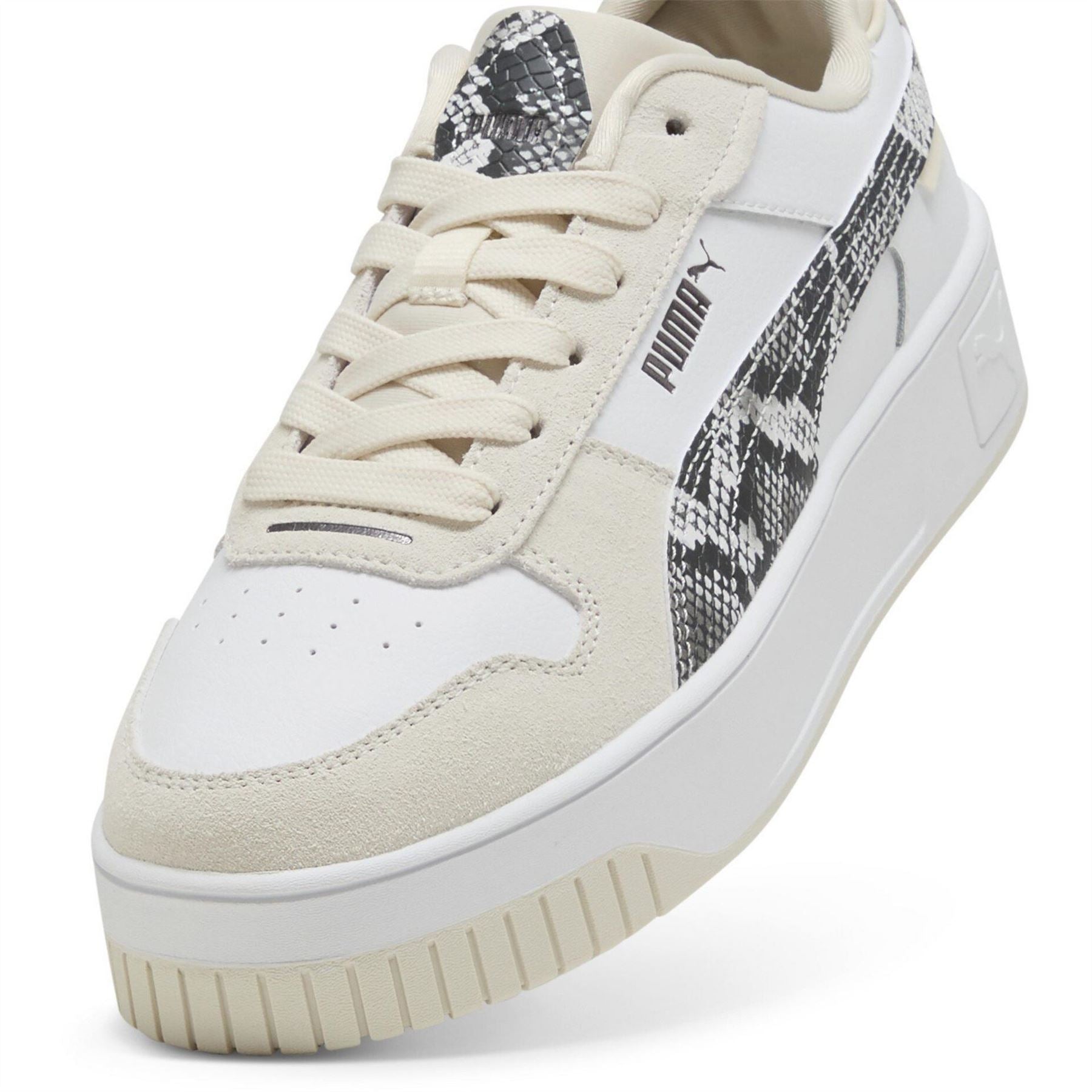 Puma Carina Street Snake Chic Low Top Trainers