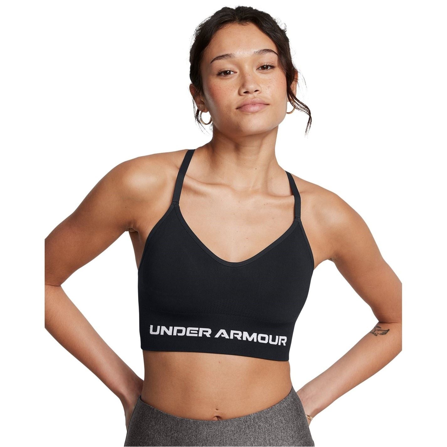 Under Armour Womens Armour Vanish Seamless Low Bra Impact Sports