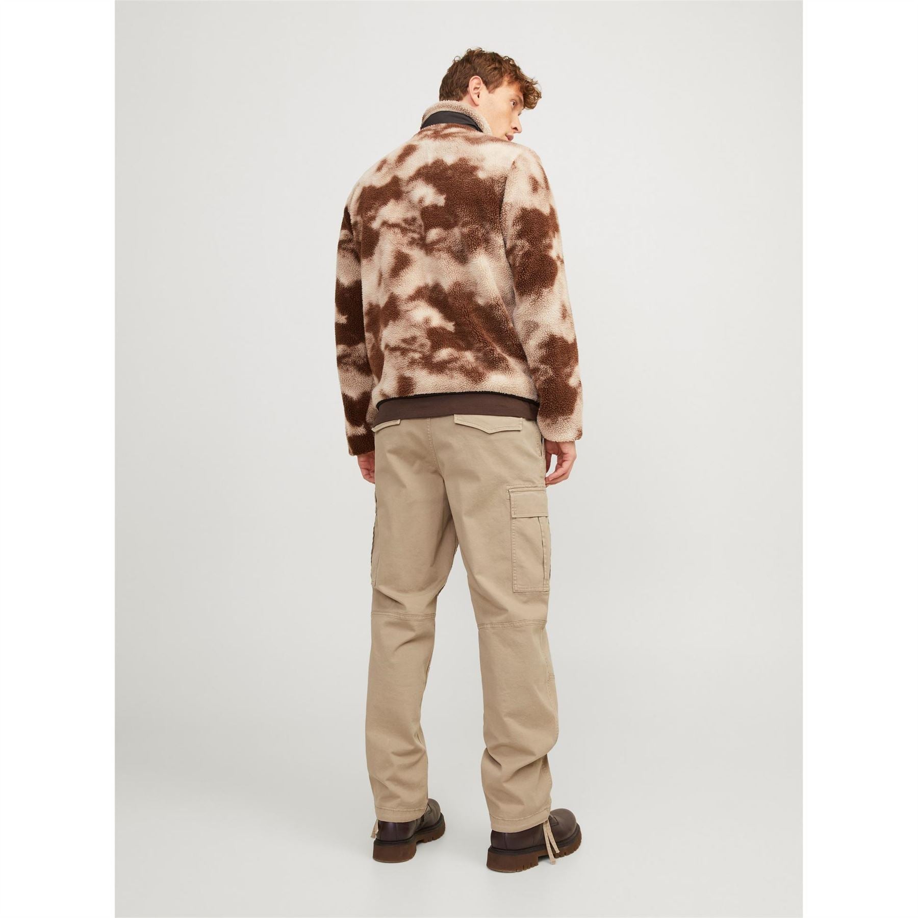 Jack and Jones Harlow Elastic Cuff Straight Leg Cargo