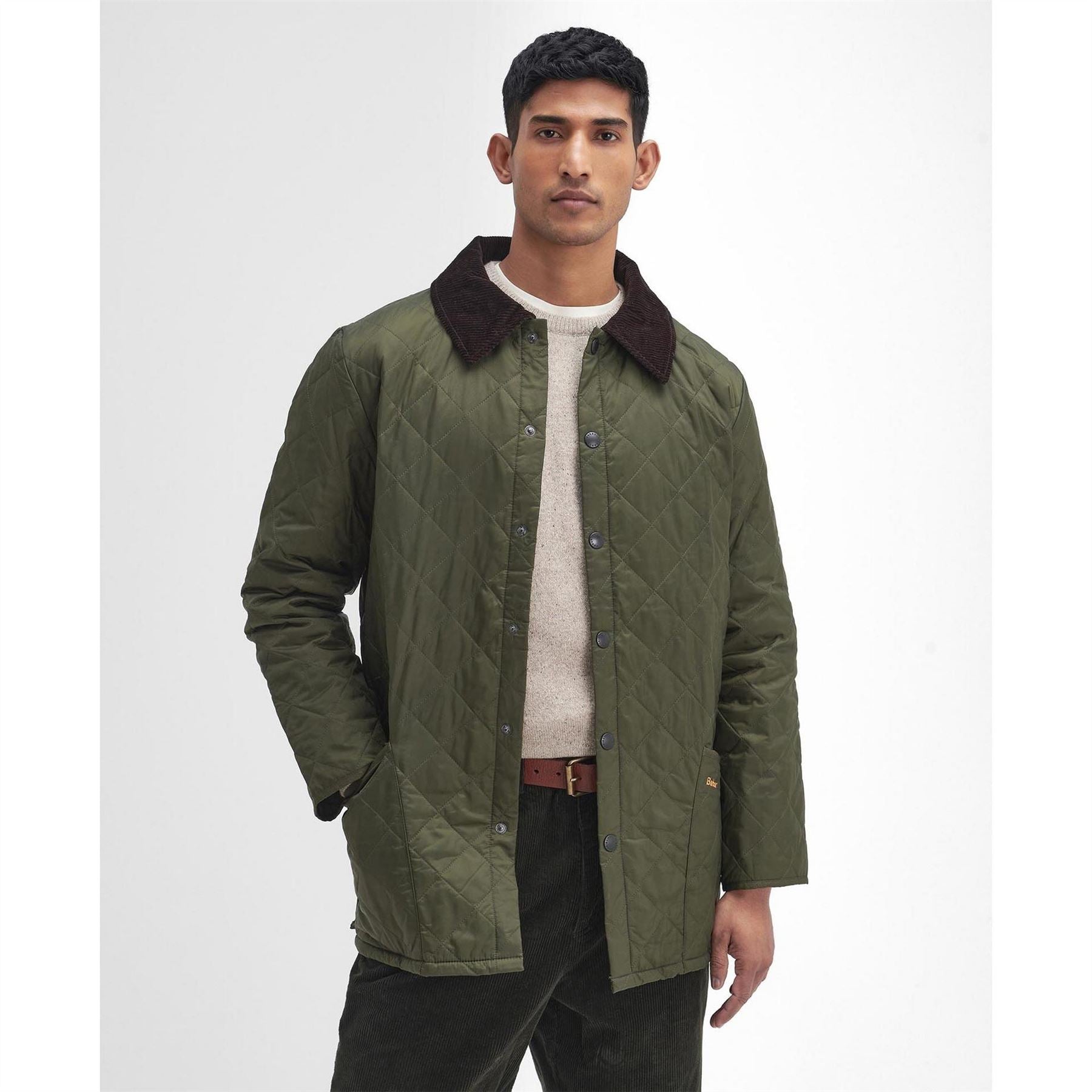 Barbour Heritage Liddesdale Diamond Quilted Long Sleeve Quilted Jacket