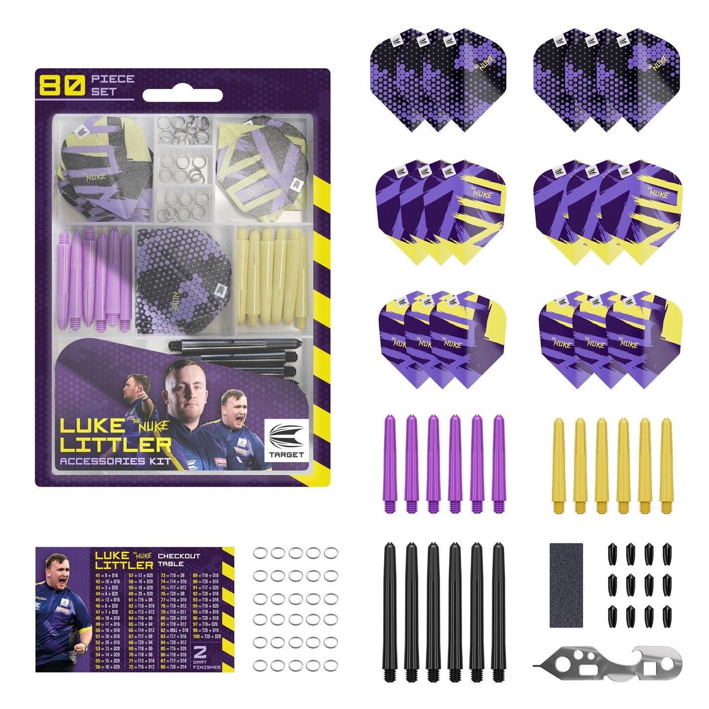 Target Darts Luke Littler Dart Accessories Kit