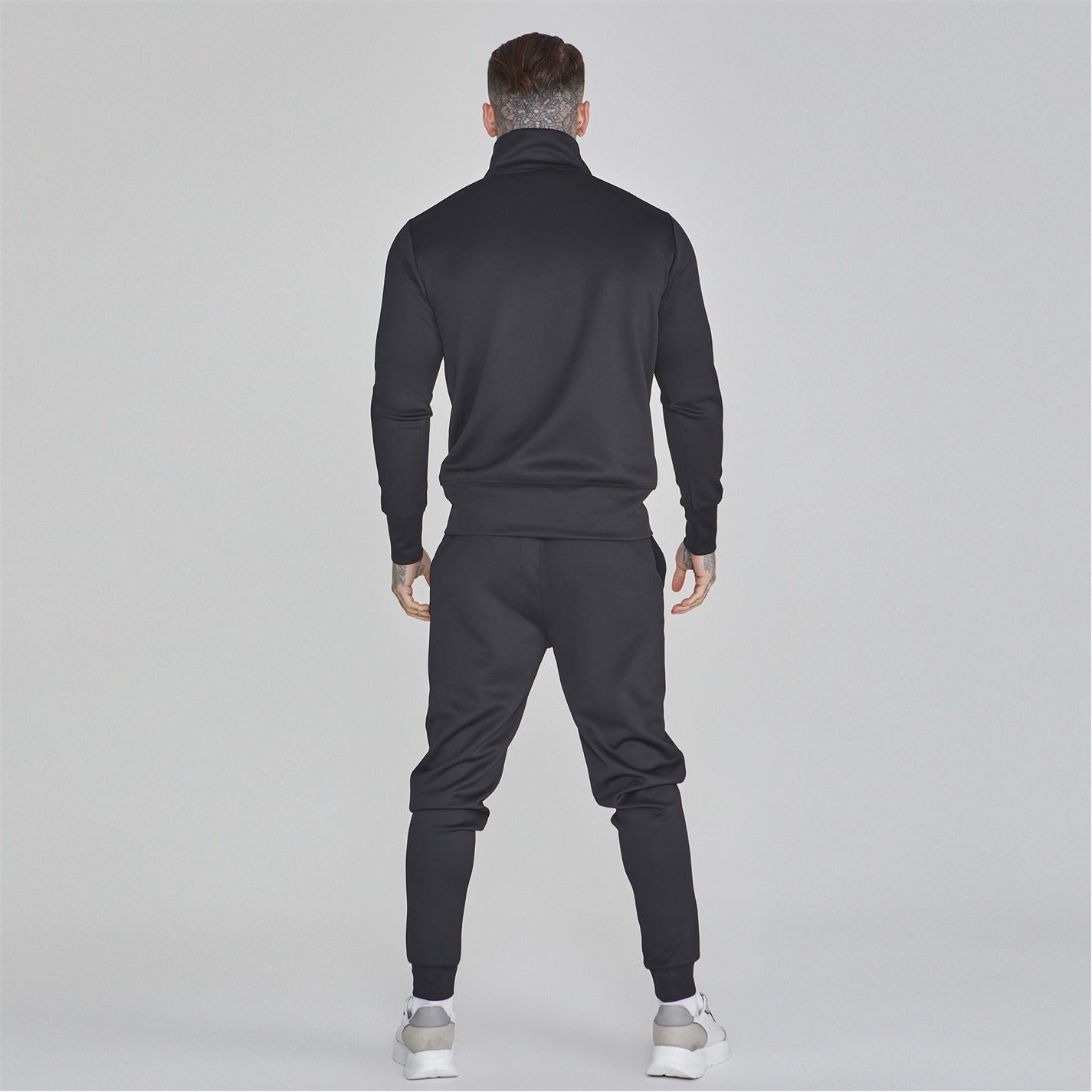 SikSilk Mens Tracksuit Top