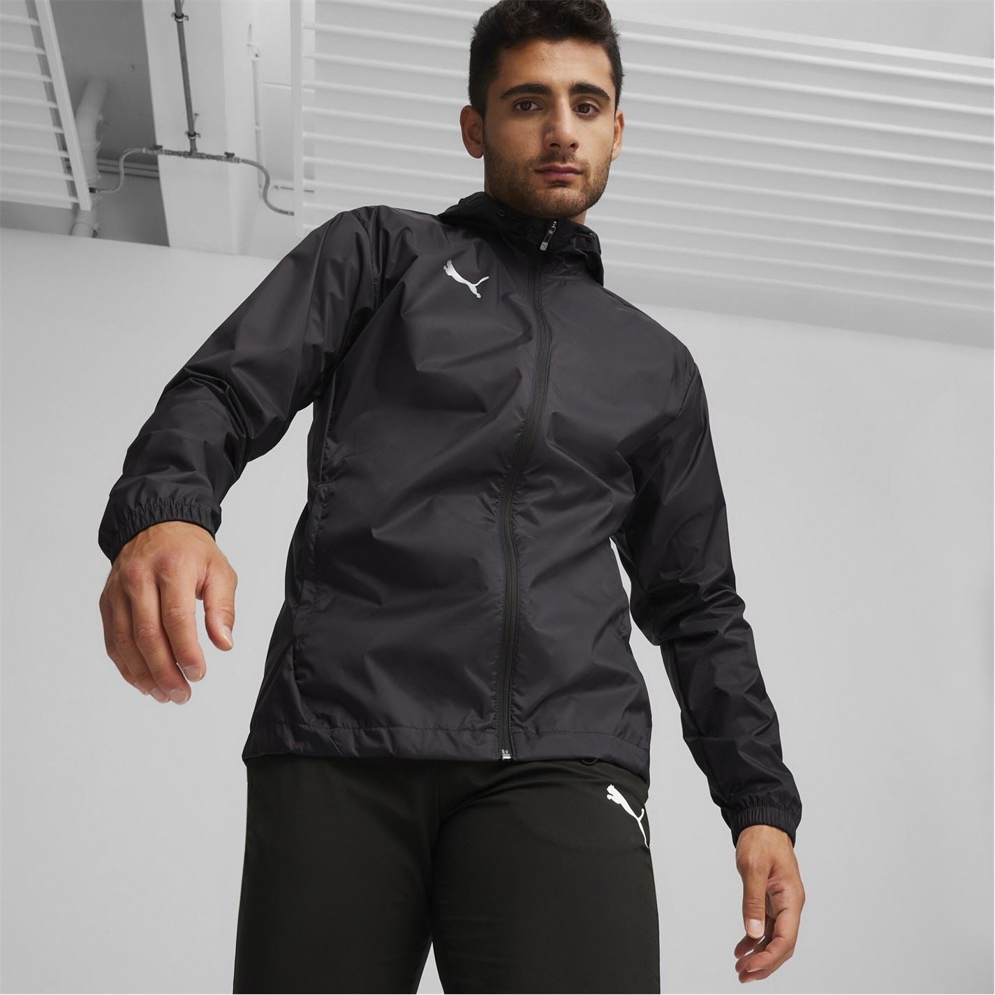Puma Teamfinal Allweather Waterproof Lightweight Rain Anorak