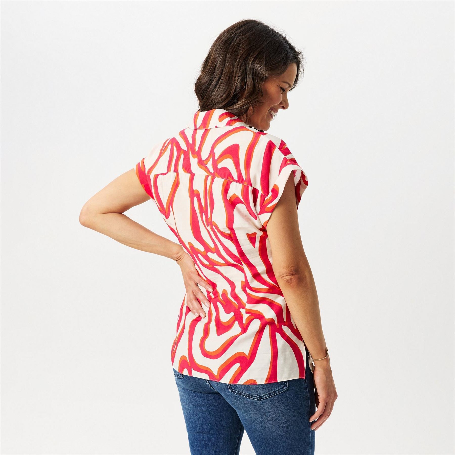 Biba Cap Sleeve Shirt