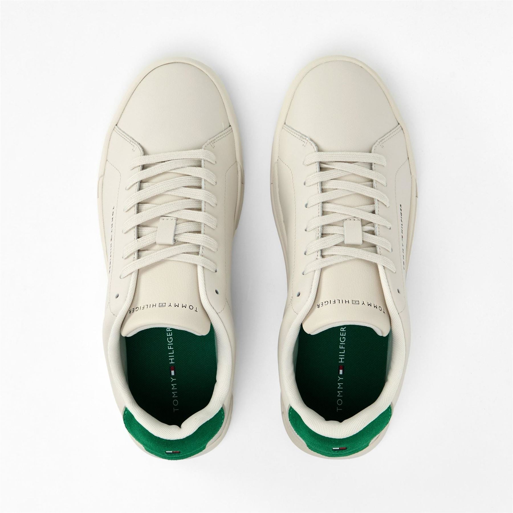 Tommy Hilfiger Leather Low Top Trainers
