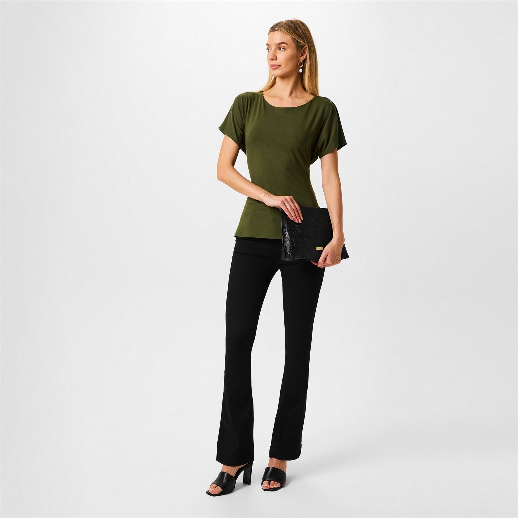Biba Tie Front Top