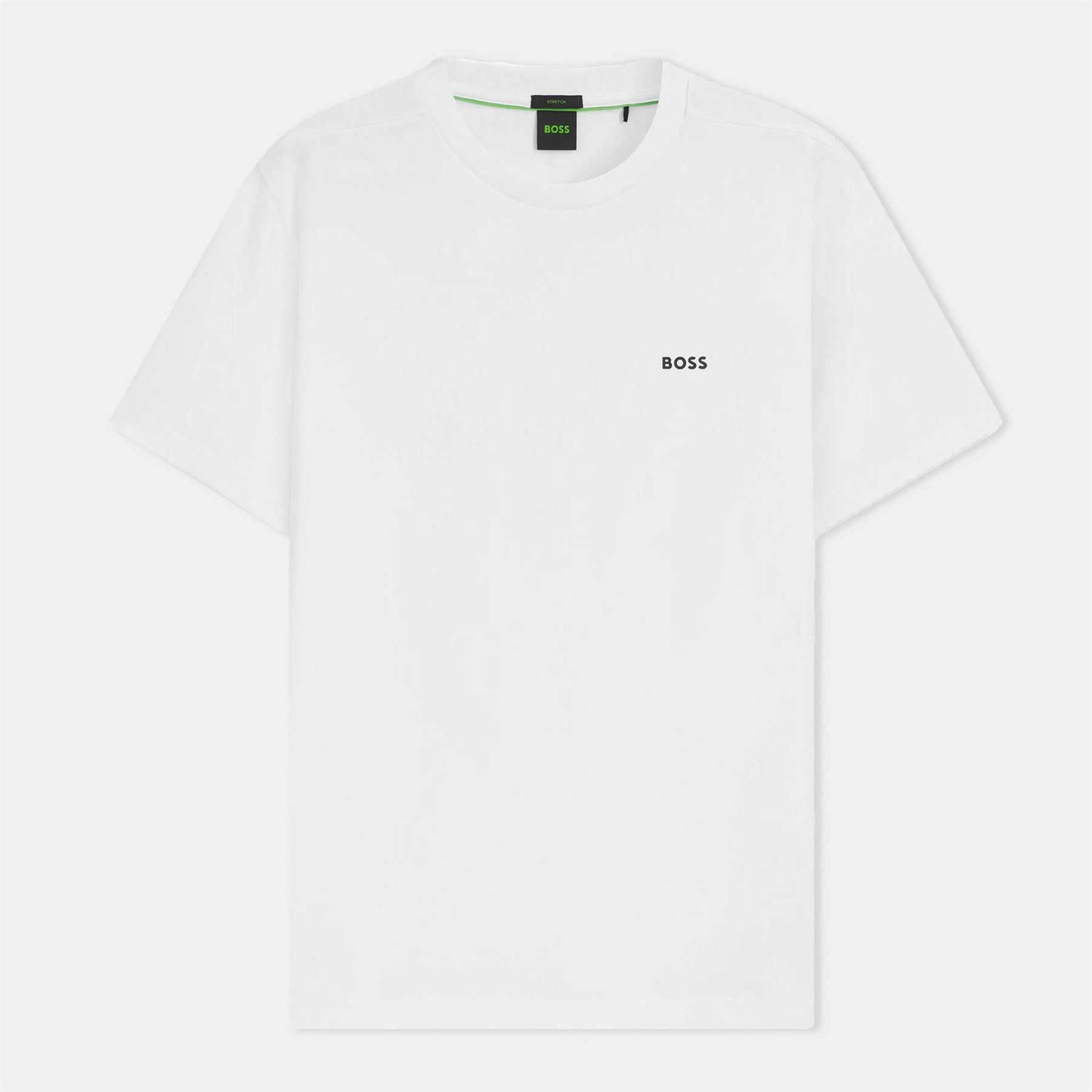 Boss BOSS GREEN T Shirt with Logo Design Stretch Cotton