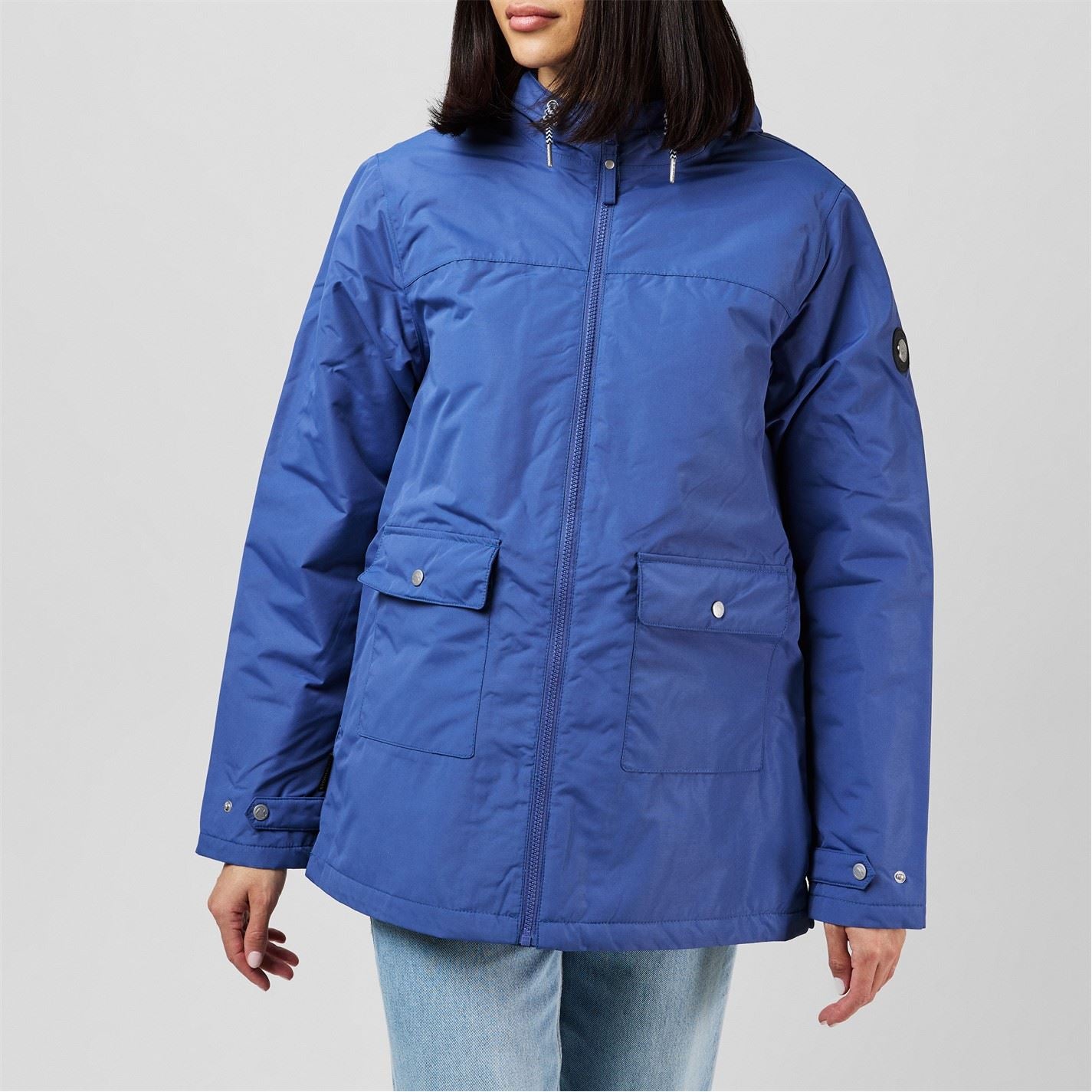 Gelert Coast Waterproof Wind Resistant Hooded Insulated Puffer Jacket