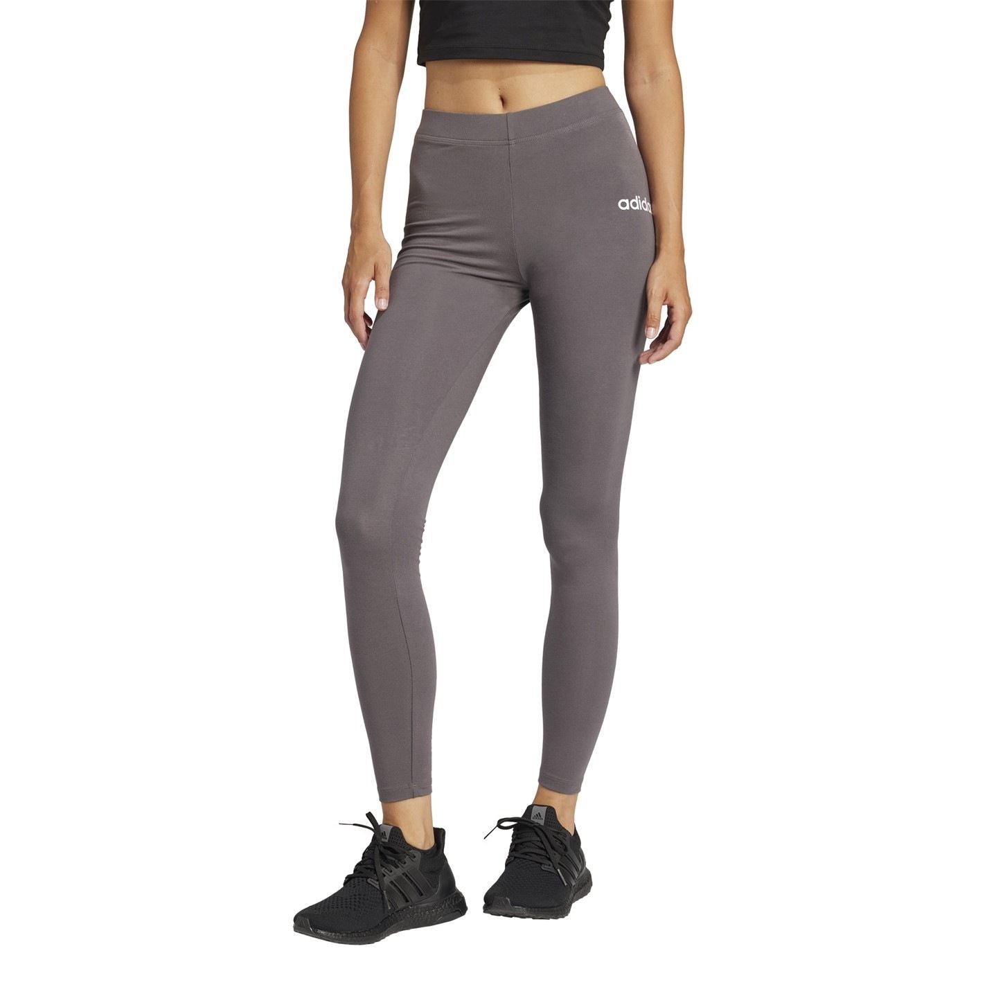 adidas Womens Essentials 3 Stripe Leggings