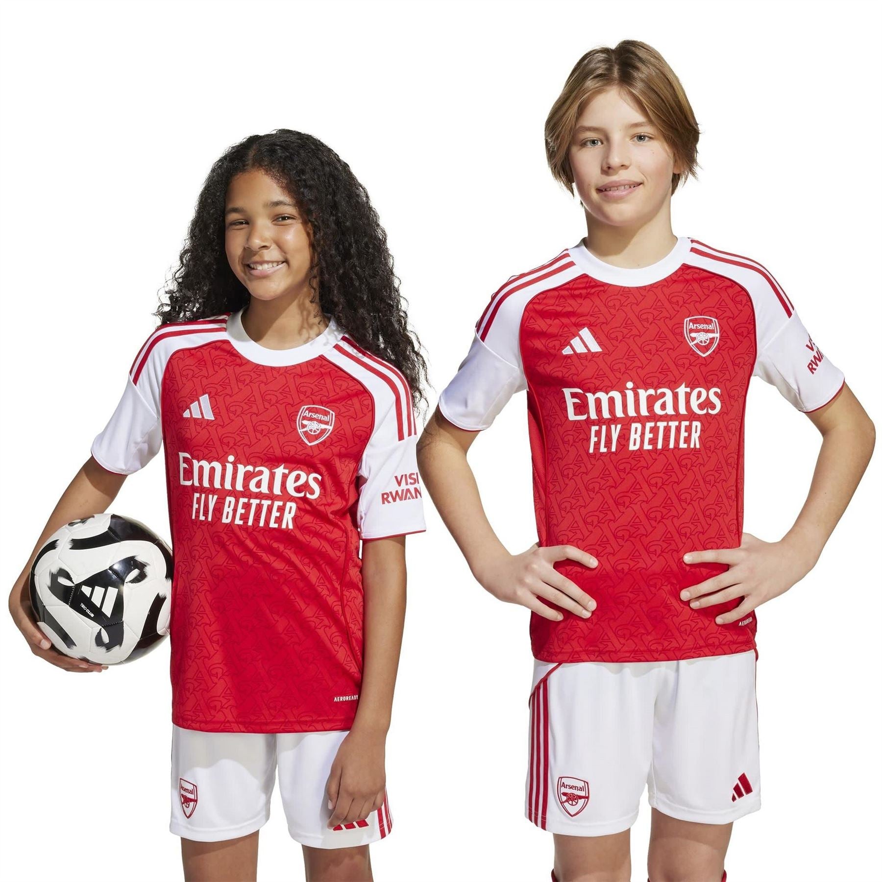 adidas Arsenal Home Shirt 2025 2026 Juniors
