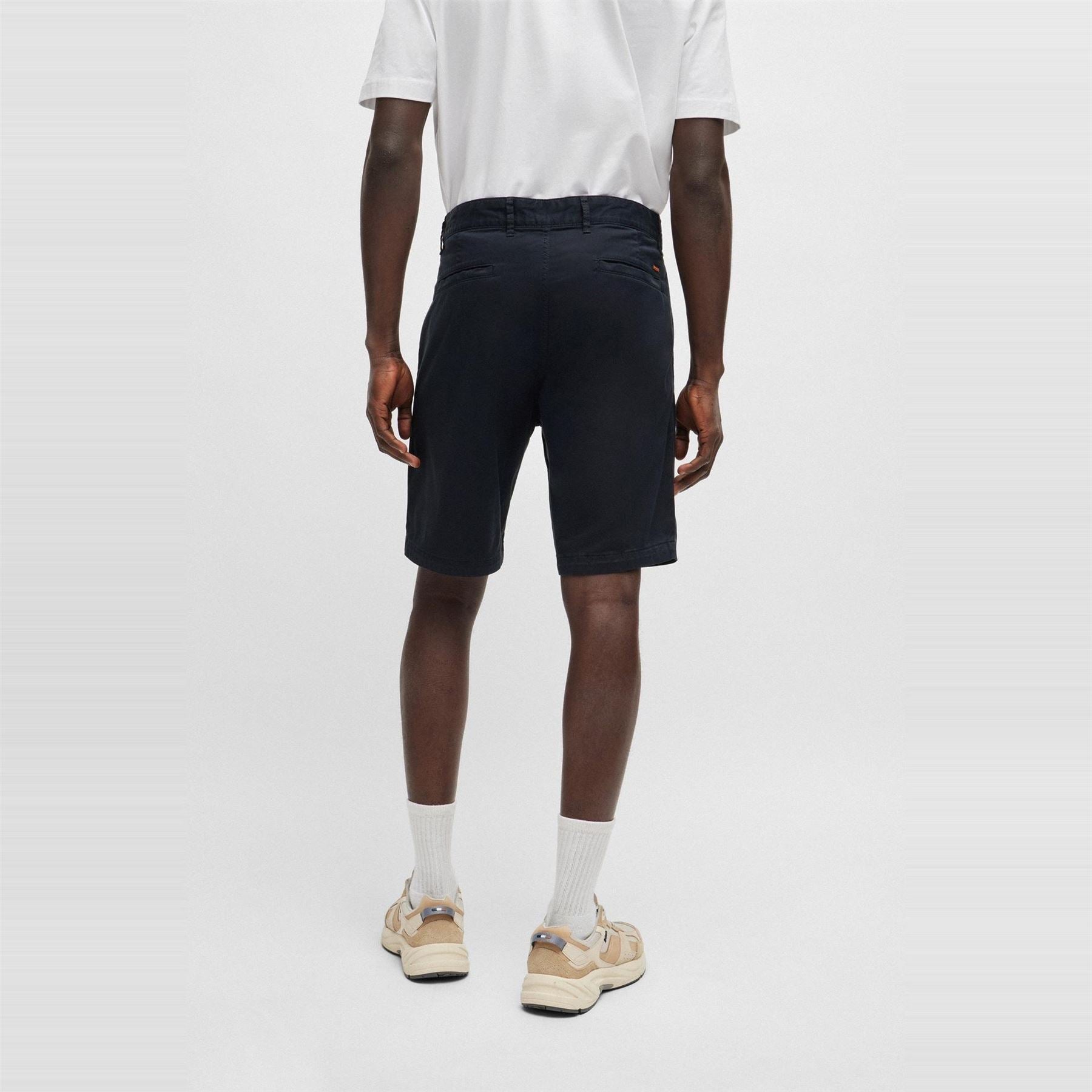 Boss Chinoslim Soft Cotton Blend Shorts