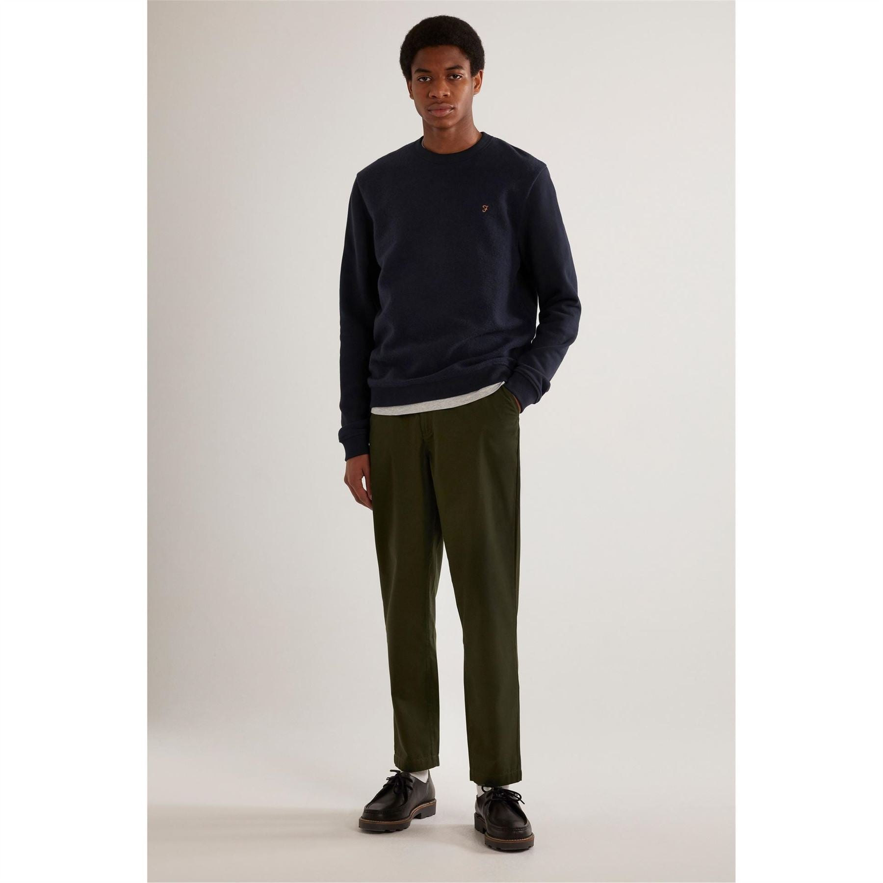Farah Rushmore Straight Leg Trouser
