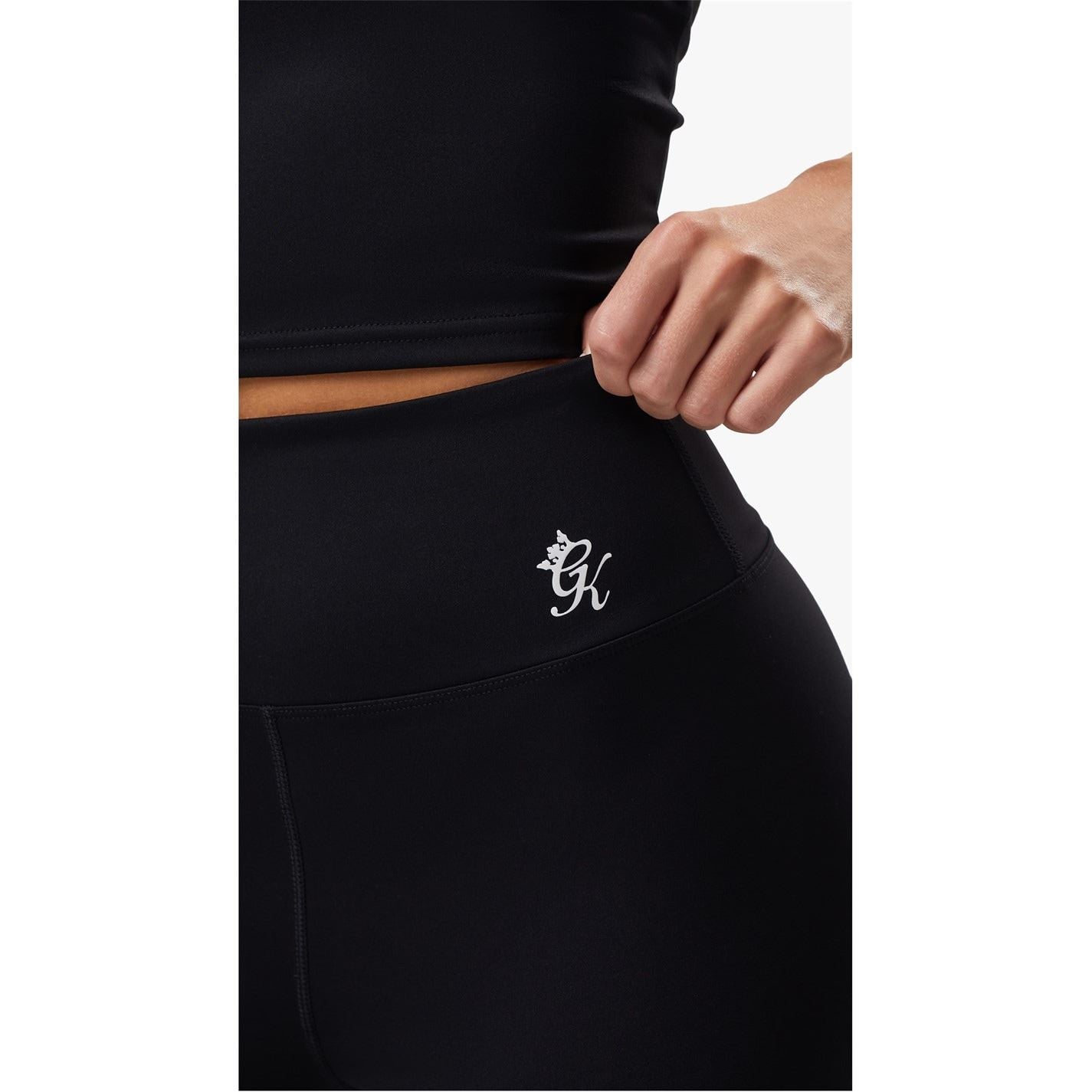 Gym King 356 Solid Patterned Shapewear Leggings
