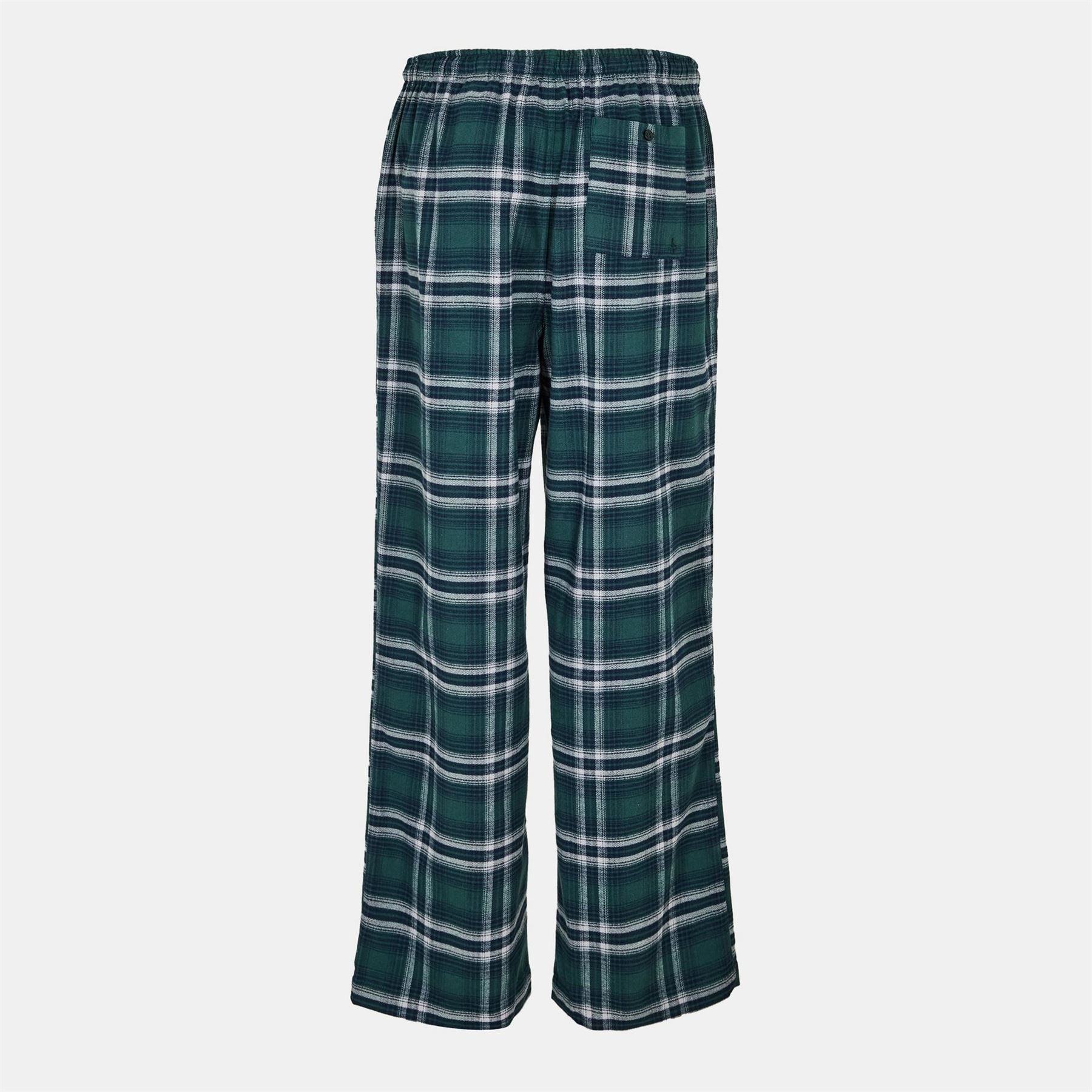 Jack Wills Plaid Front Pocket Straight Pajama Pants
