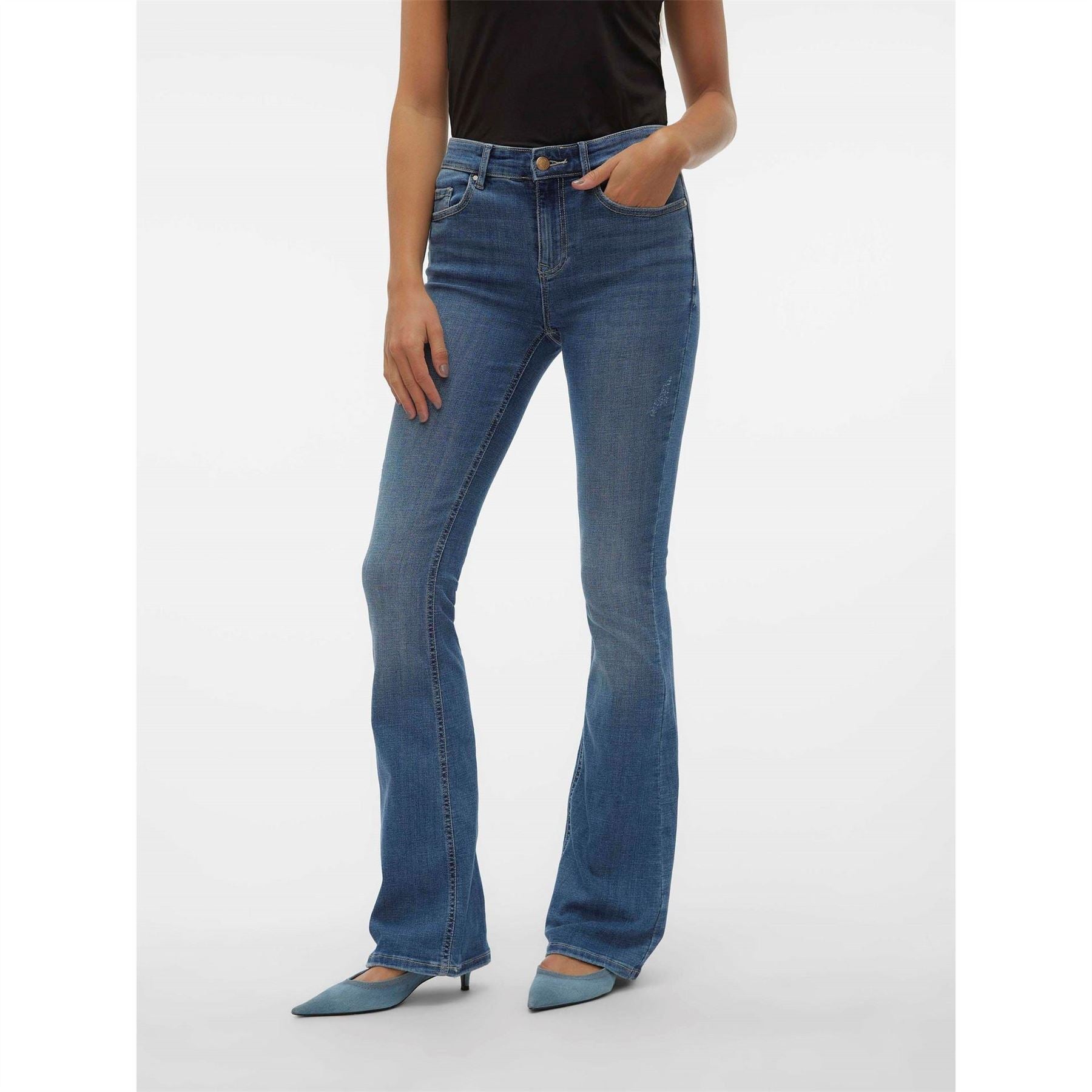 Vero Moda Li347 Flared jn