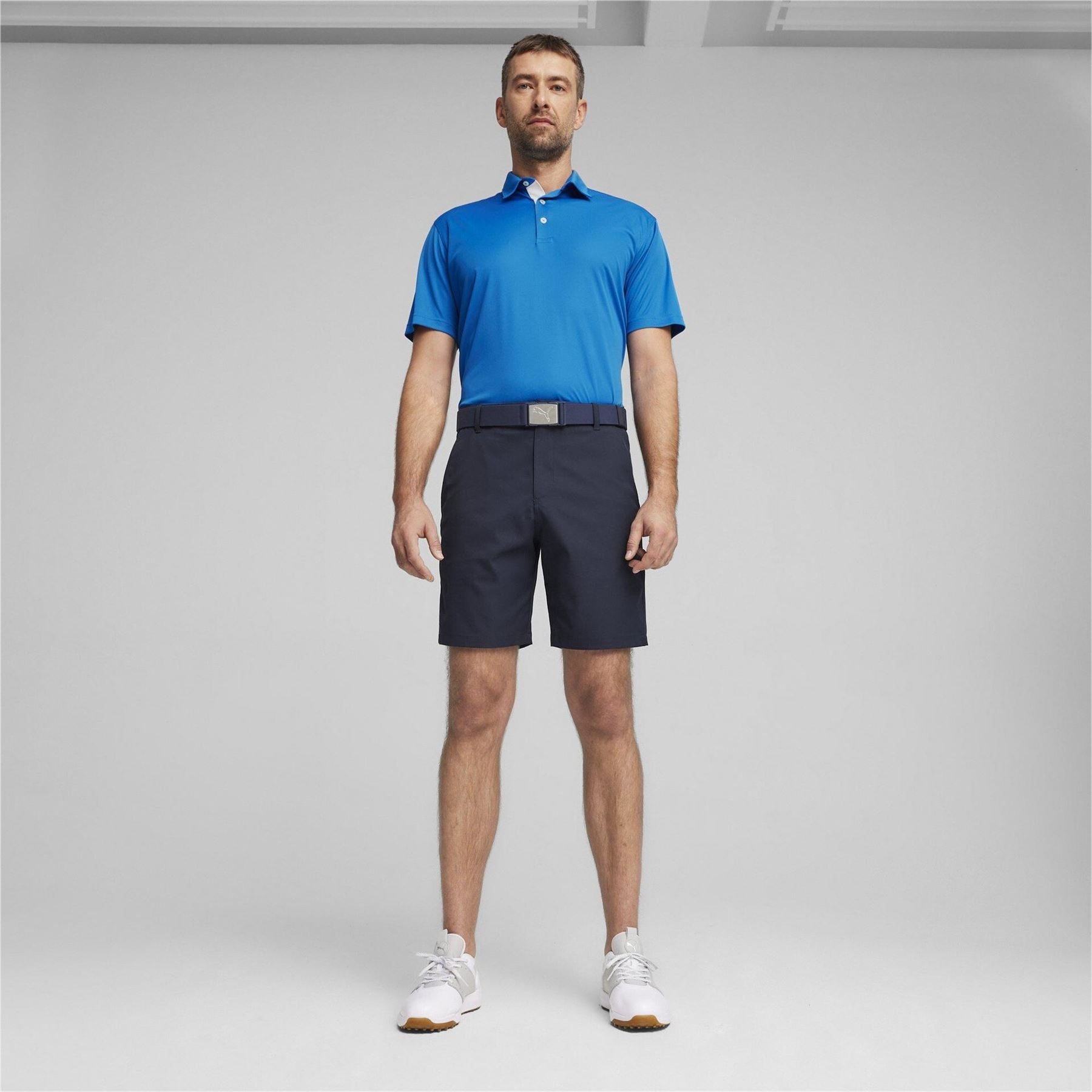 Puma Pure Solid Short Sleeve Performance Polo Shirt