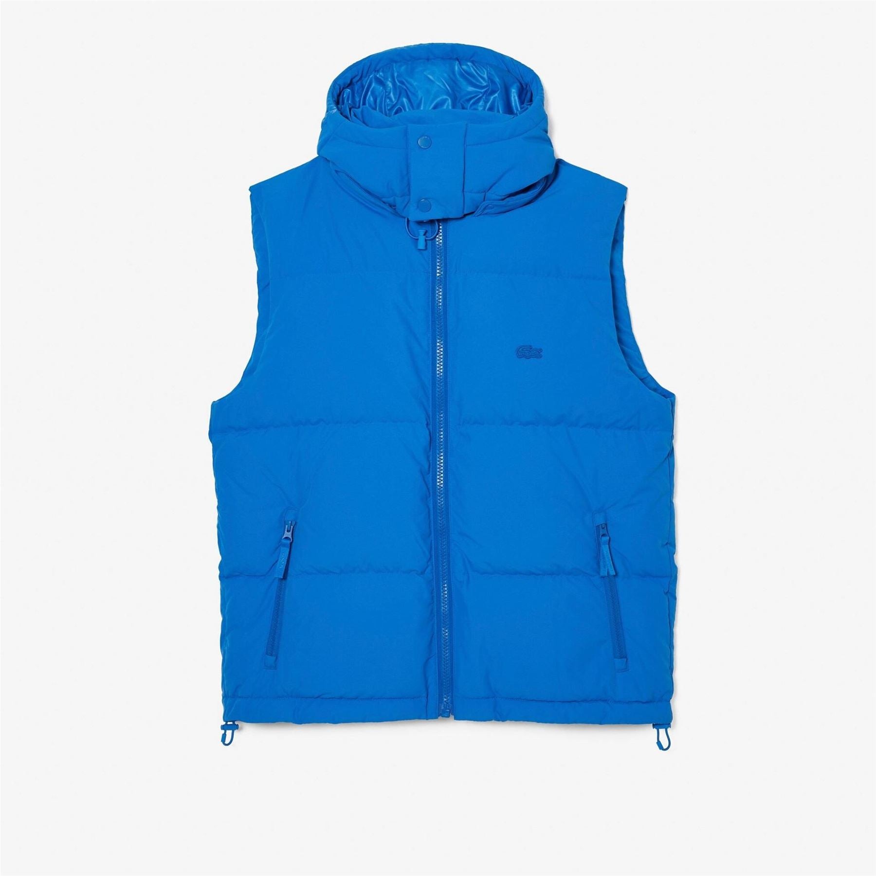 Lacoste Puffer Quilted Zip Through Gilet