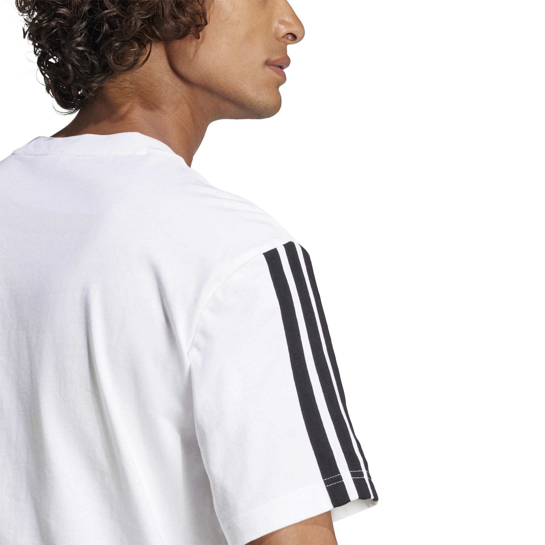 adidas Mens 3-Stripes T-Shirt