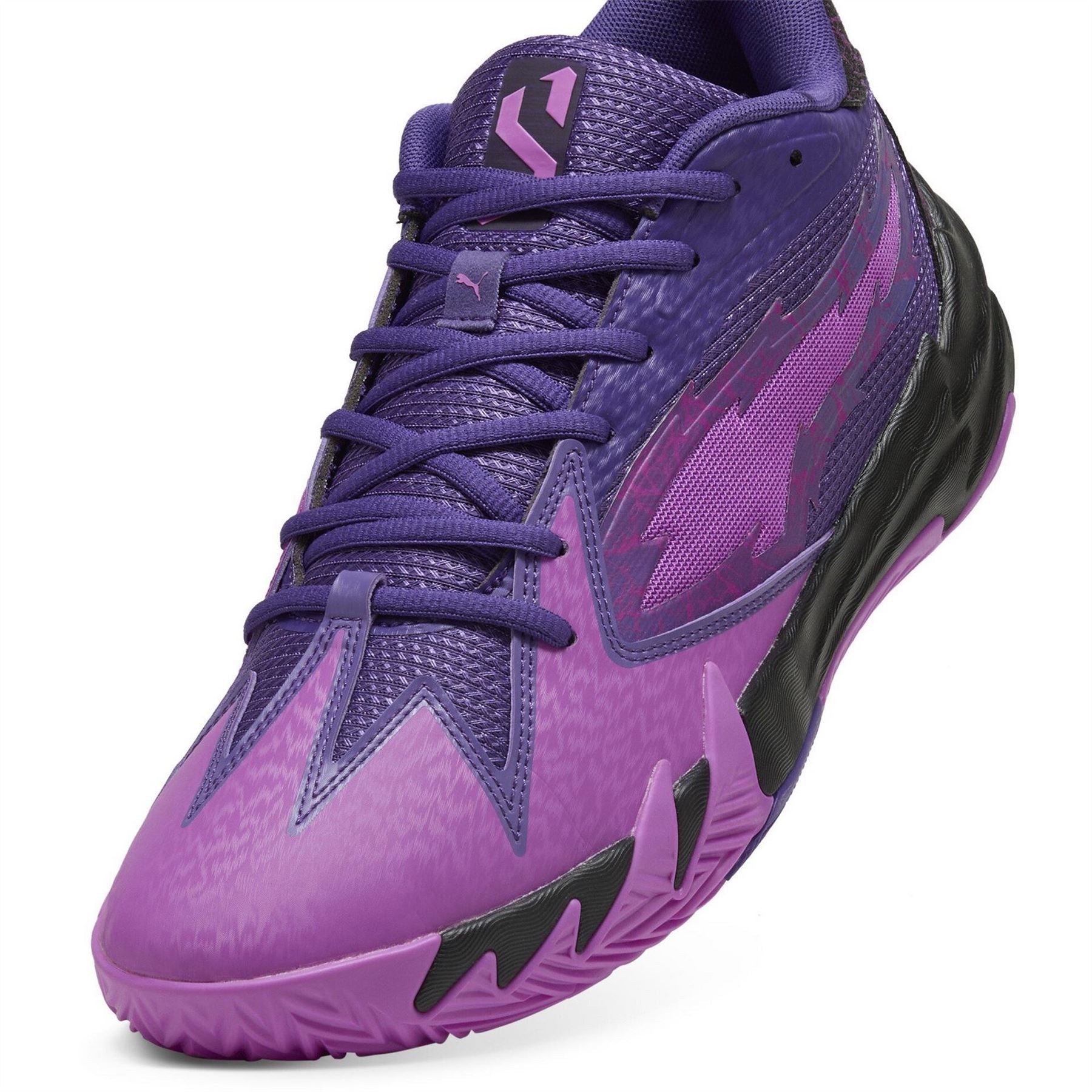 Puma Scoot Zeros Purple Lightning Basketball Trainers