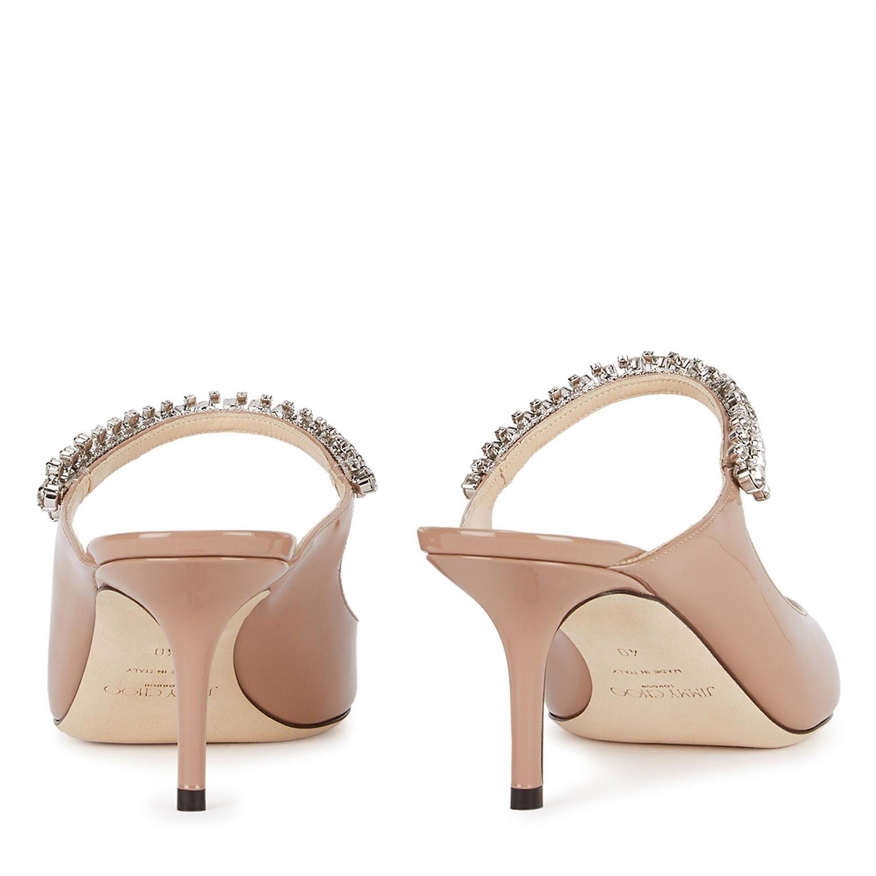 Jimmy Choo Bing Patent Mule Crystal